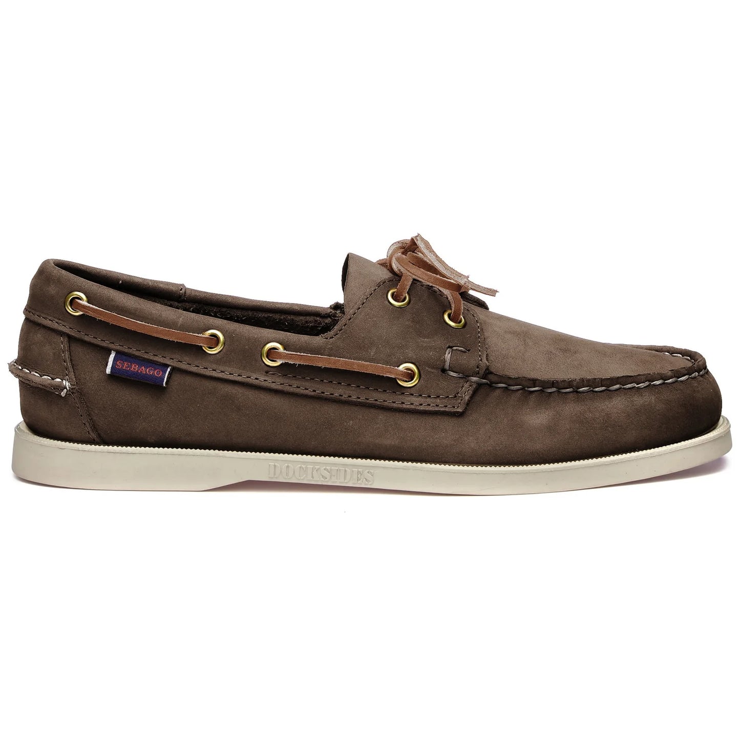 Sebago Scarpa da barca in nabuk Docksides Portland 74121SW