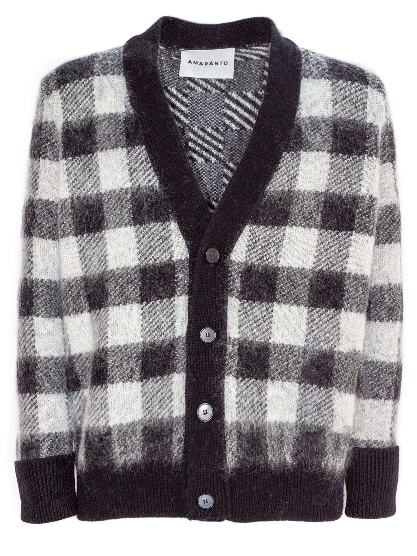 Amaranto Cardigan check B9S0053S