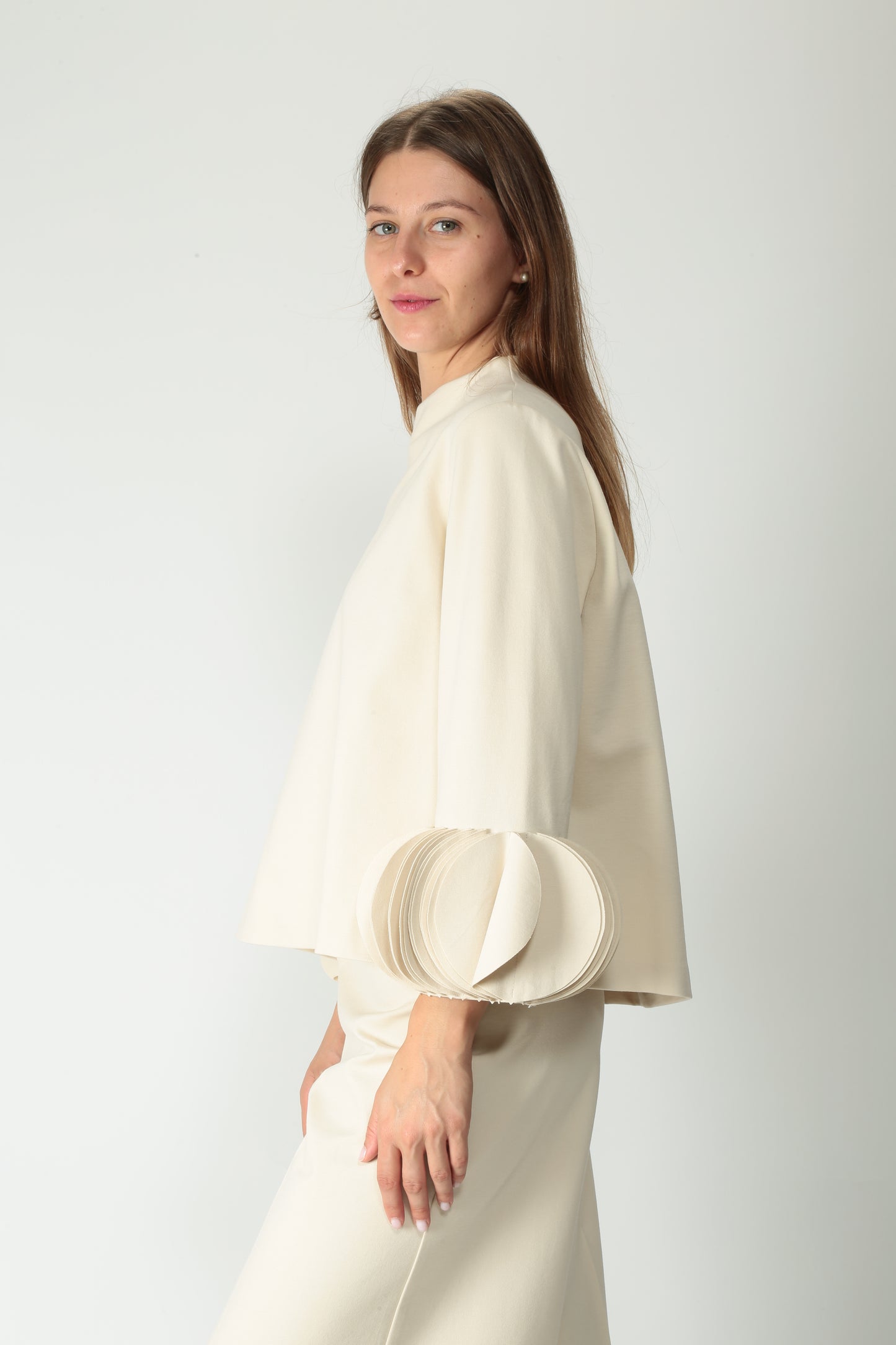 MeiMeij Blusa in viscosa stretch M5FA11