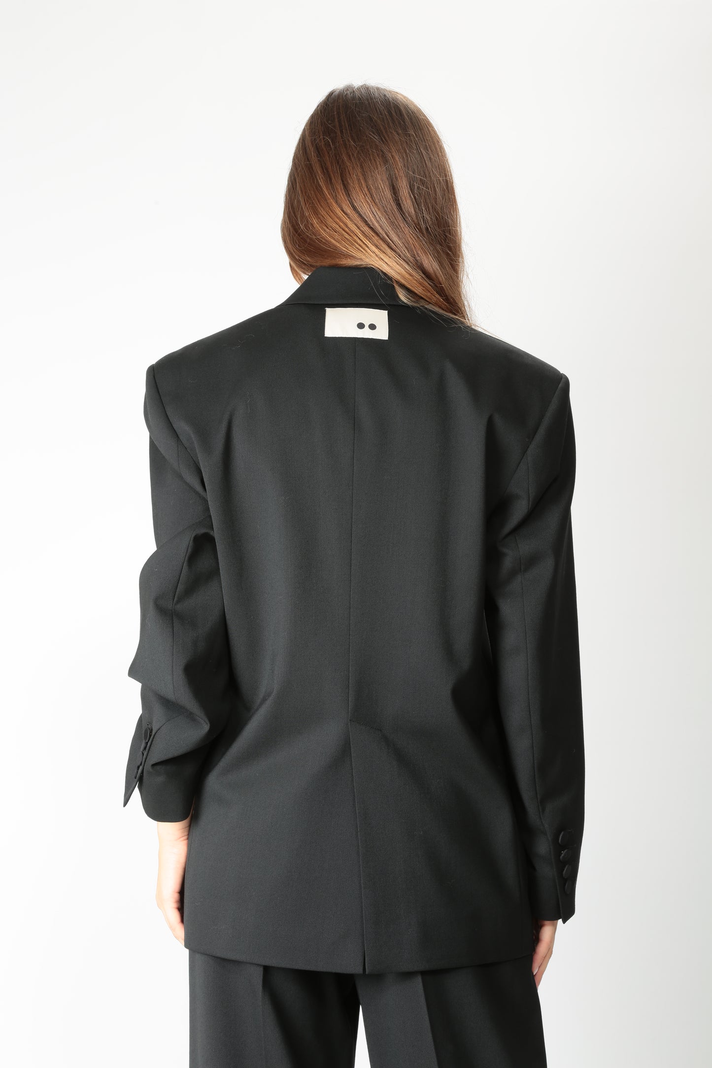 The M Giacca oversize fresco di lana Cassia