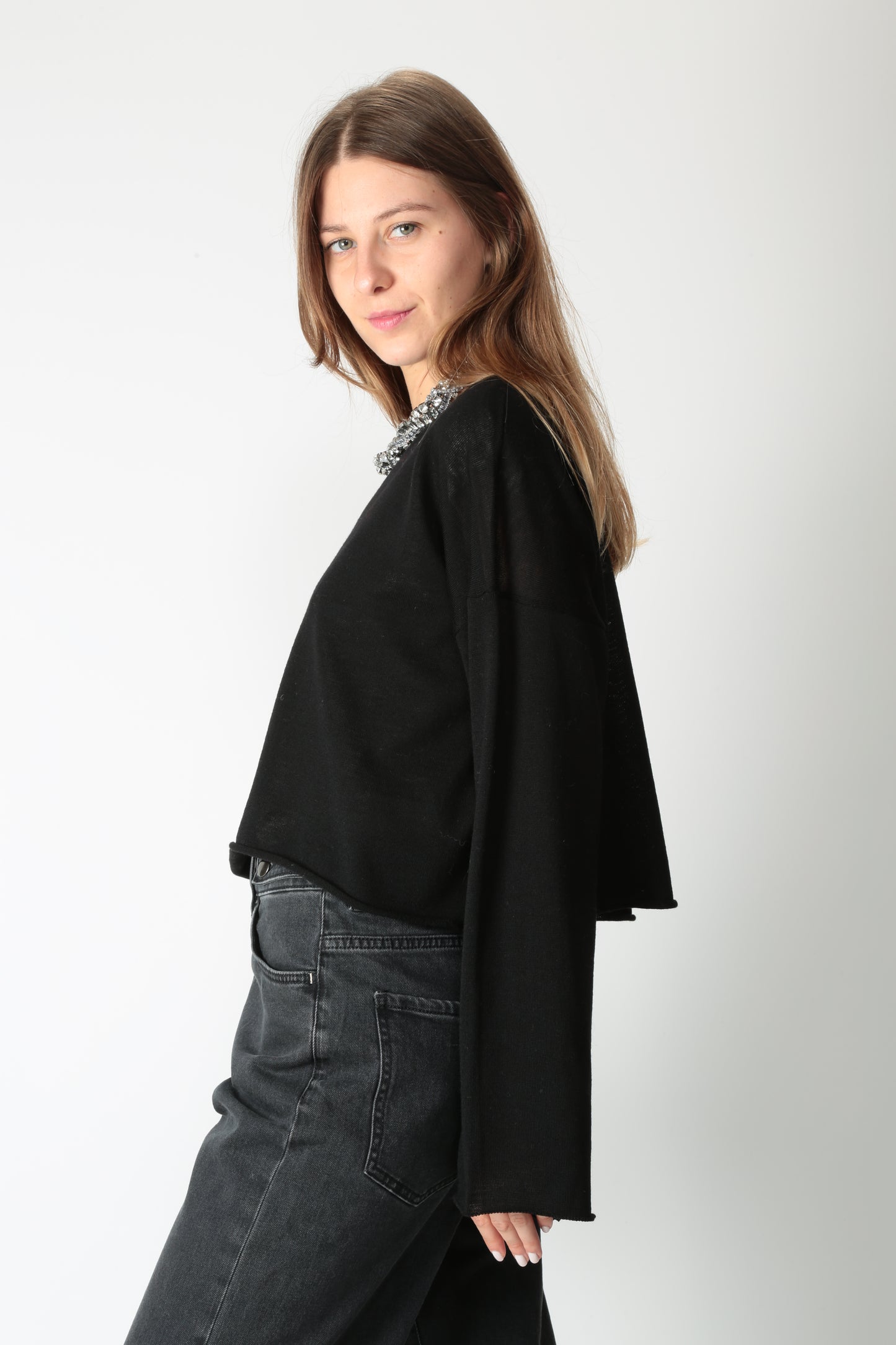 Jei-O Maglia cropped 4512