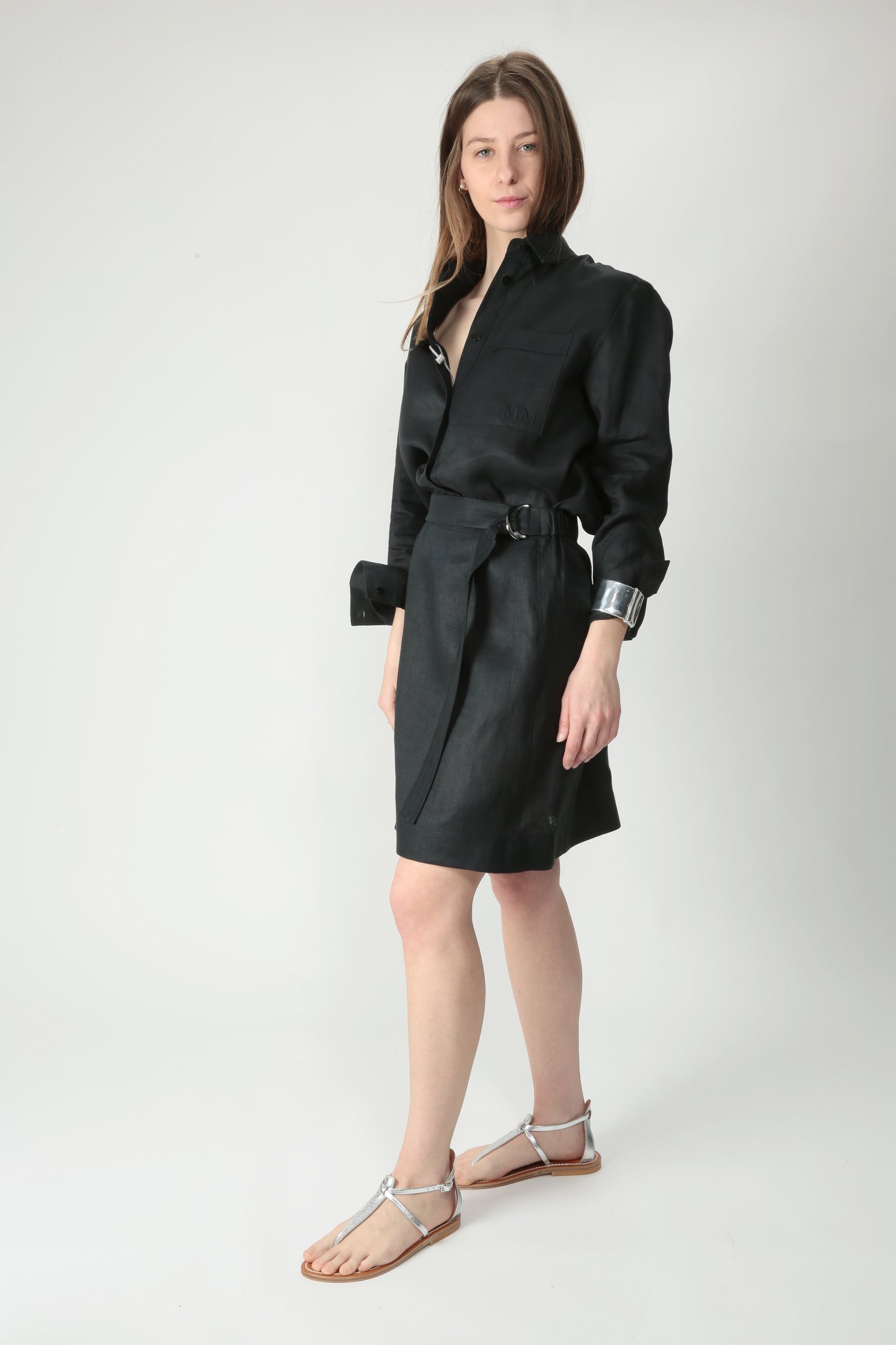MaxMara MM Camicia oversize in lino Noel