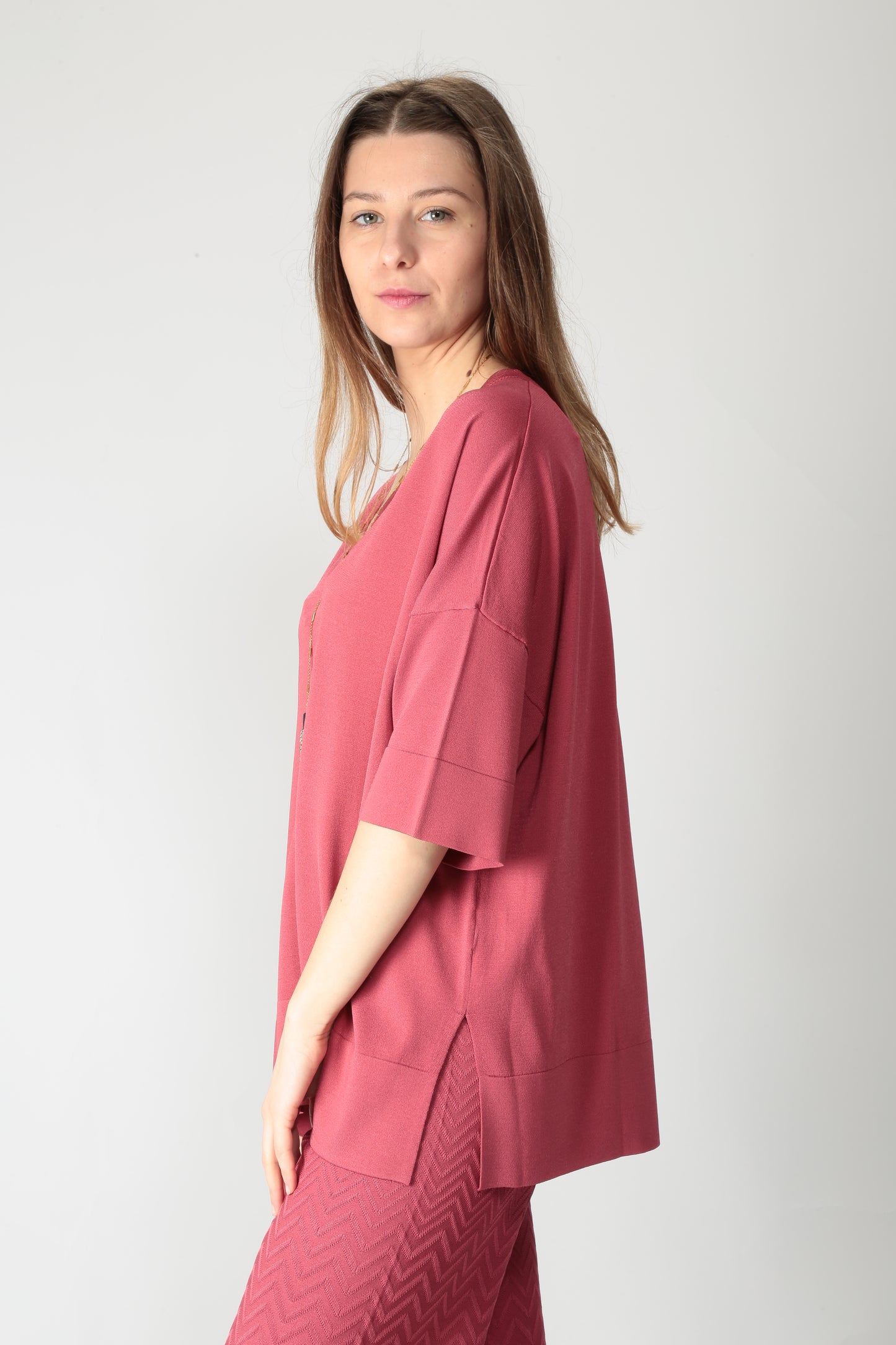 Maida Mila Maglia oversize in viscosa 251M1018