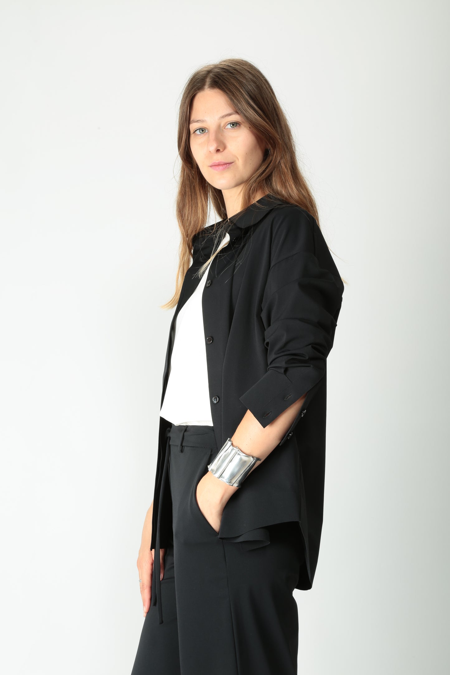 MaxMara MM Camicia in tessuto tecnico Ululo