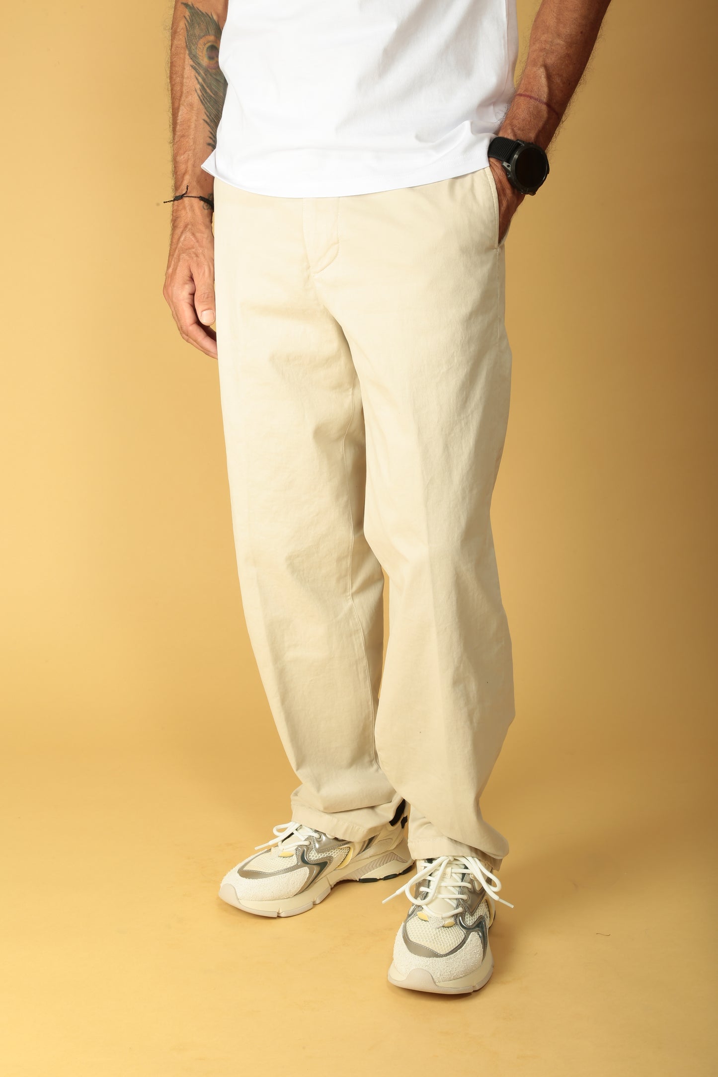 Department 5 Pantalone gamba ampia E- Motion UP03651M2TS0084000