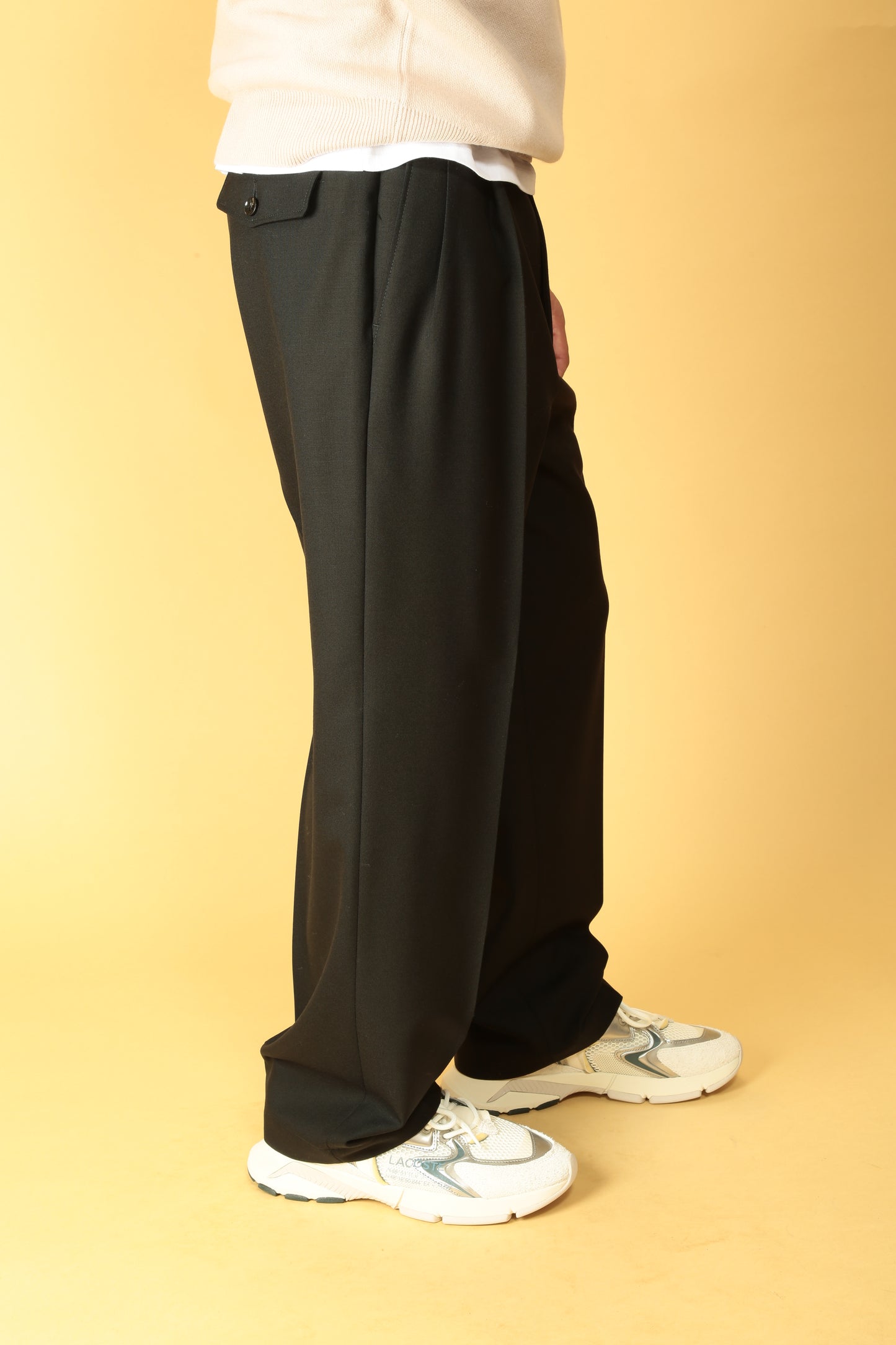 Lubiam Pantalone ampio in lana vergine 54533/2 8191