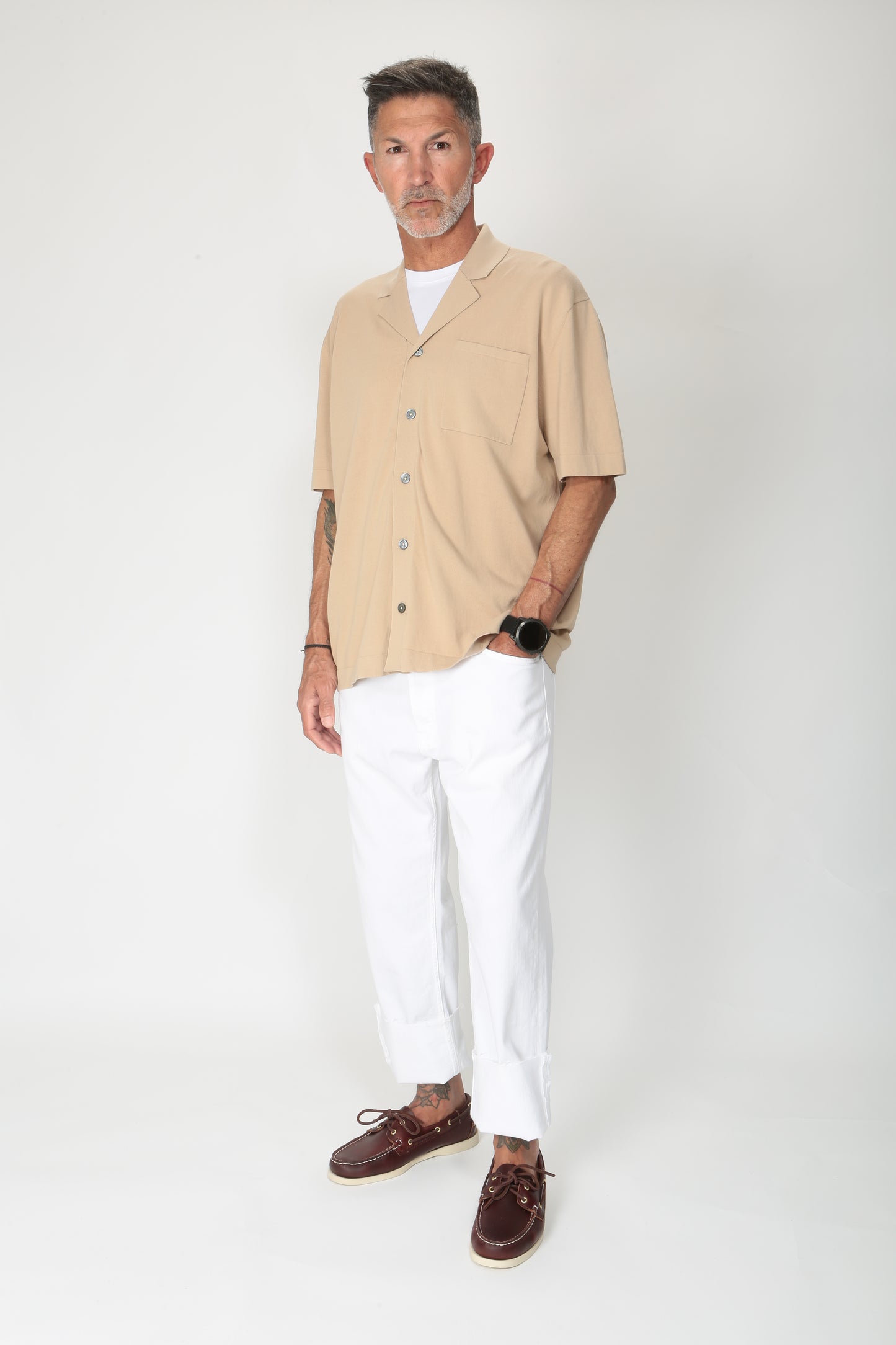 Diktat Polo in filo oversize DK87077