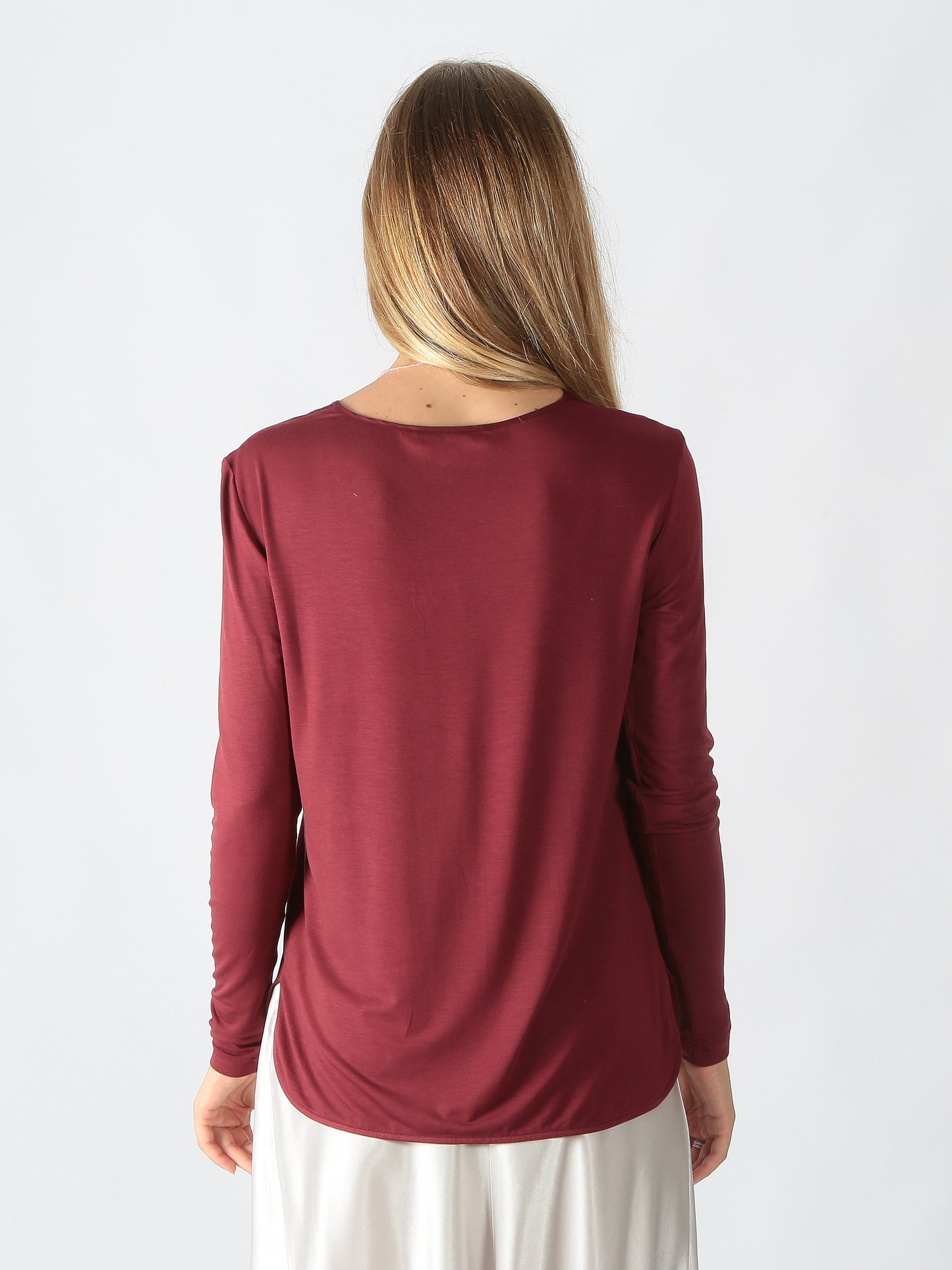 MaxMara Leisure T-shirt manica lunga stretch Borneo