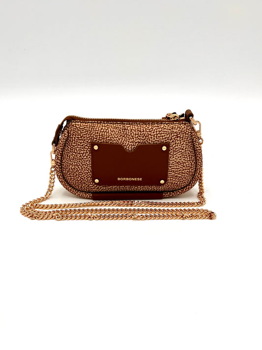 Borbonese Mini borsa in tessuto 91020008I15