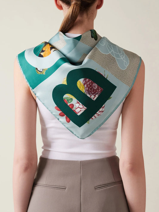 Borbonese Foulard in seta stampata 6DA0630016