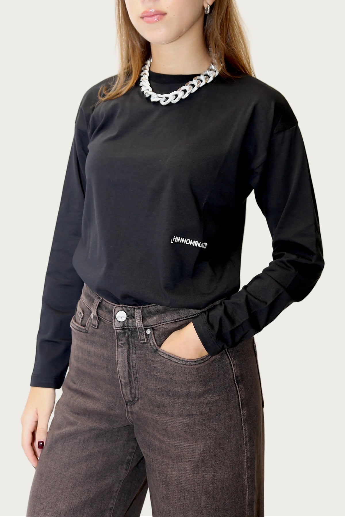 Hinnominate T-shirt manica lunga HMABW03121 HAWJT270004