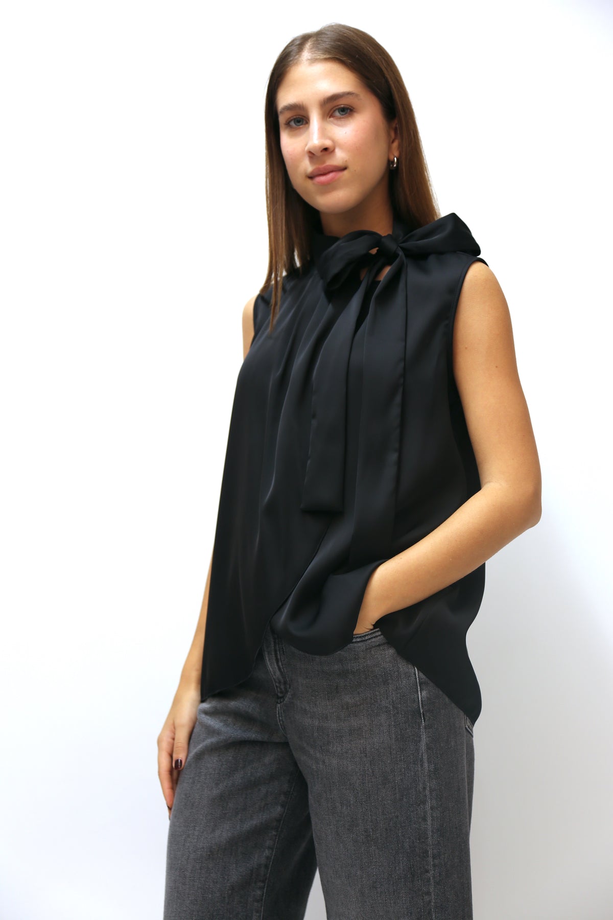 Maida Mila Top con fiocco 265M1231