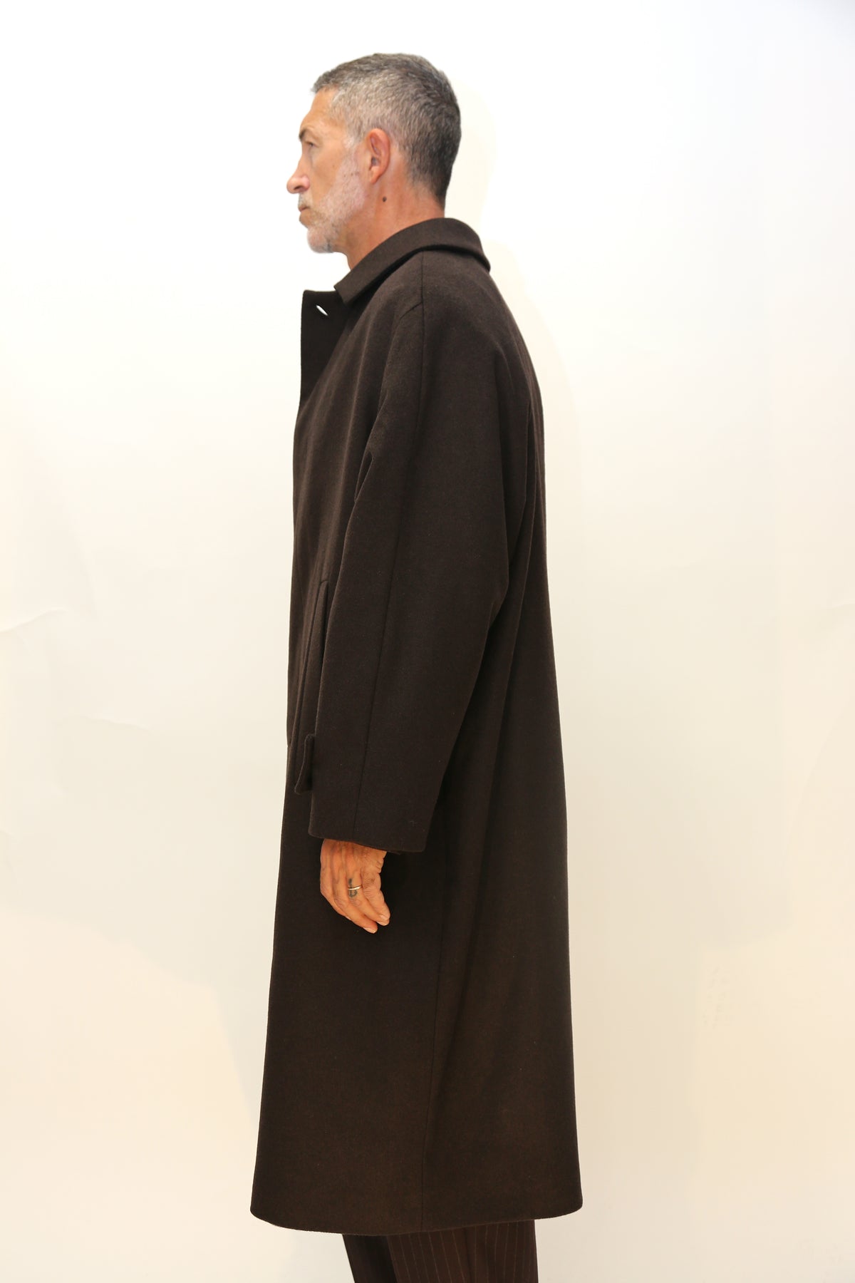 Marsem Cappotto lungo lana e cachemire Cap091