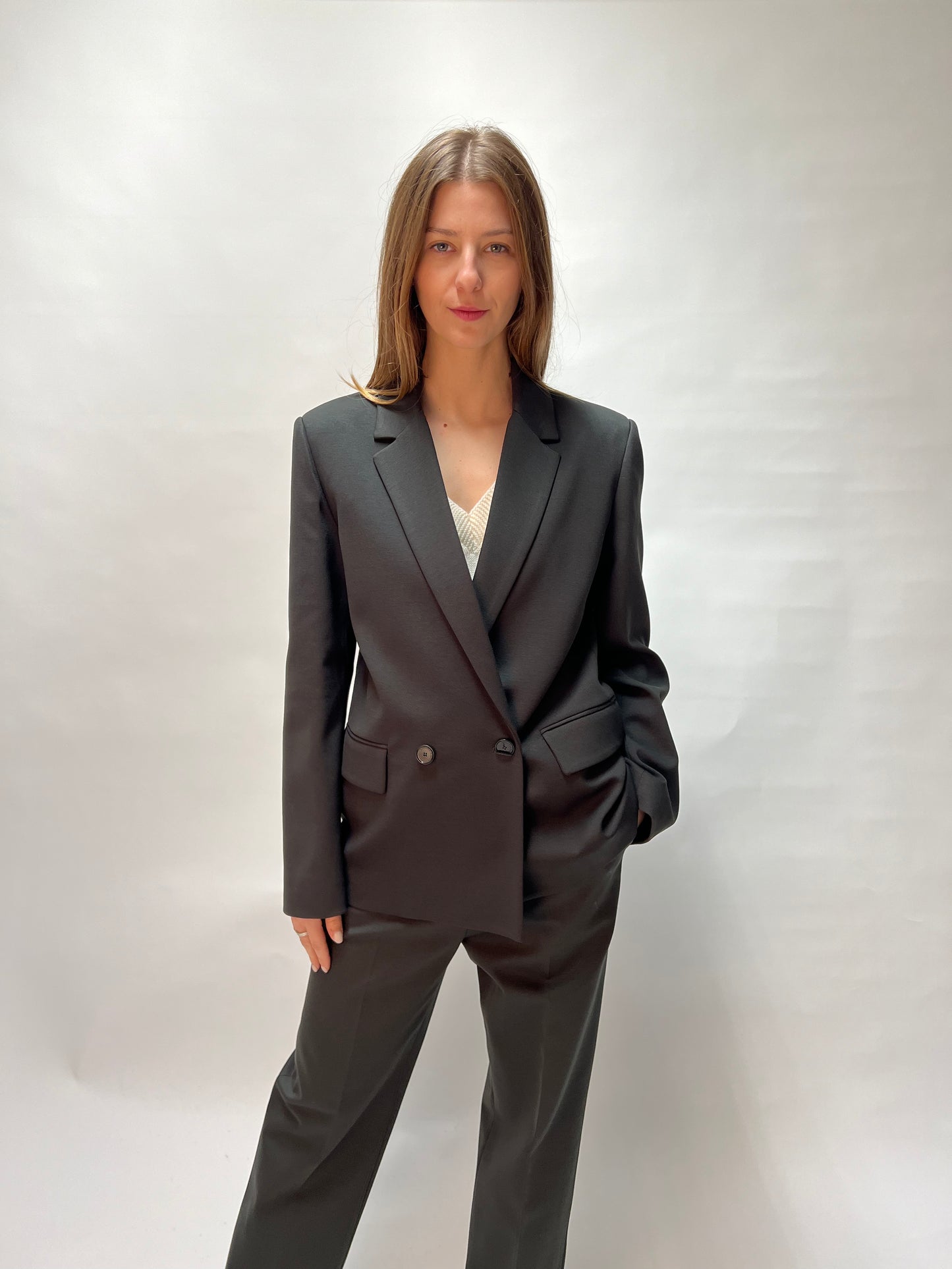 L. Conti Pantalone in viscosa stretch F4WI49