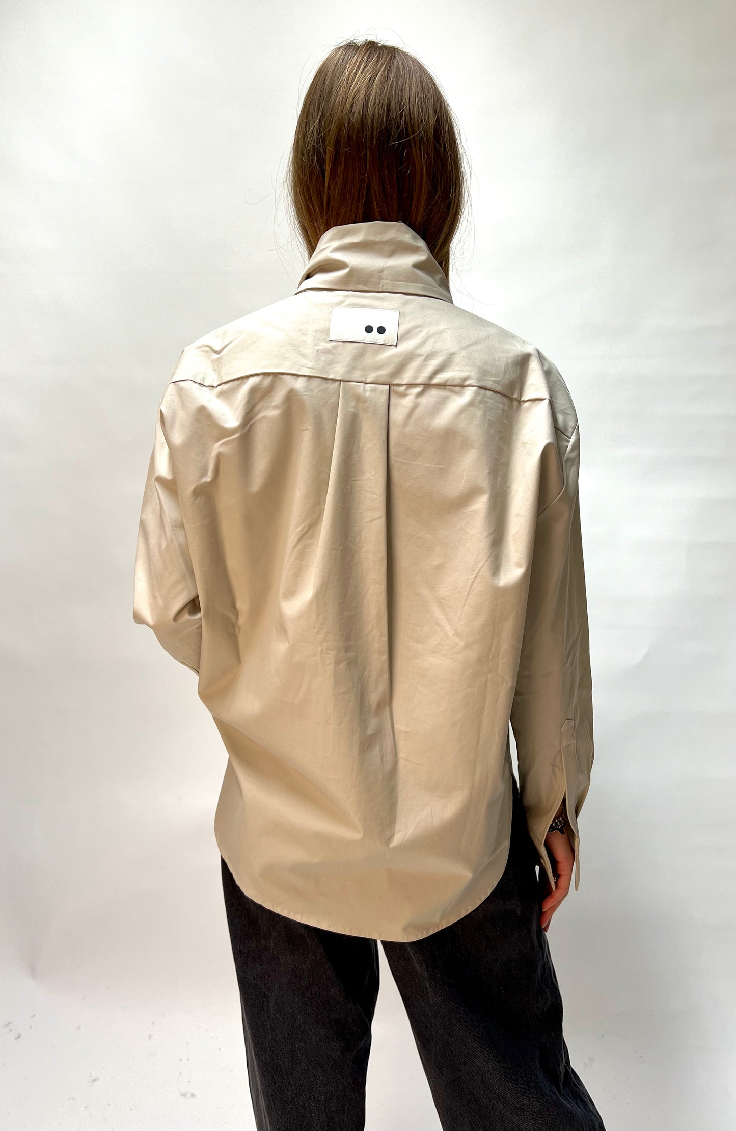 The M Camicia oversize con fiocco Idelle