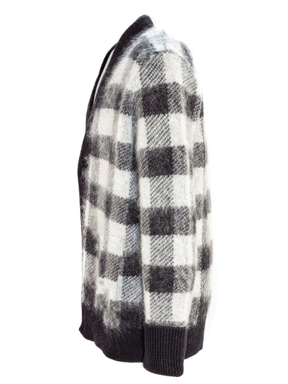 Amaranto Cardigan check B9S0053S