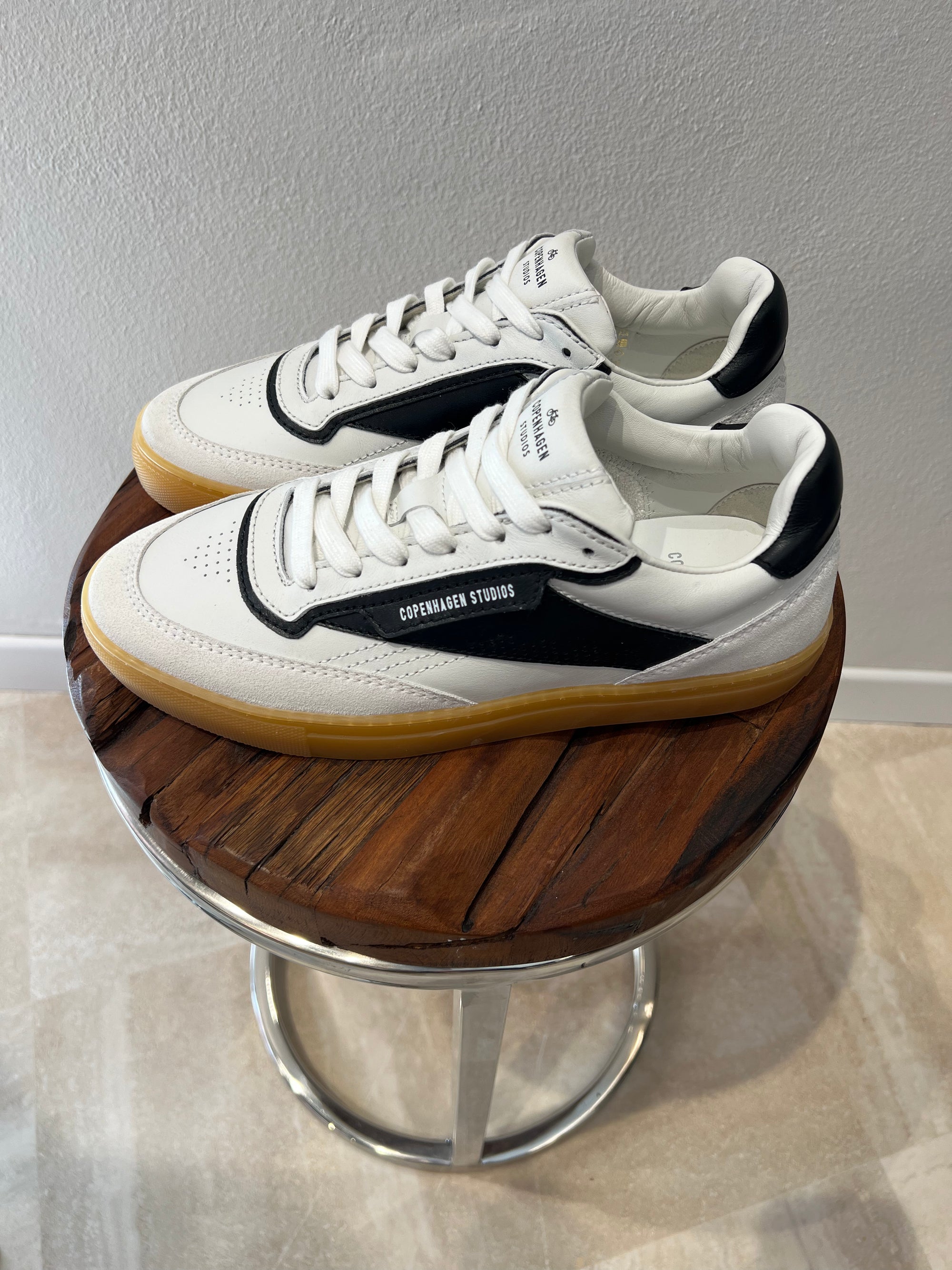 Copenhagen Sneaker da uomo in pelle bicolor S5CPH90 - Gulie Atelier