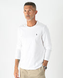 Polo Ralph Lauren T-shirt in cotone L/S Crew sleep top 2