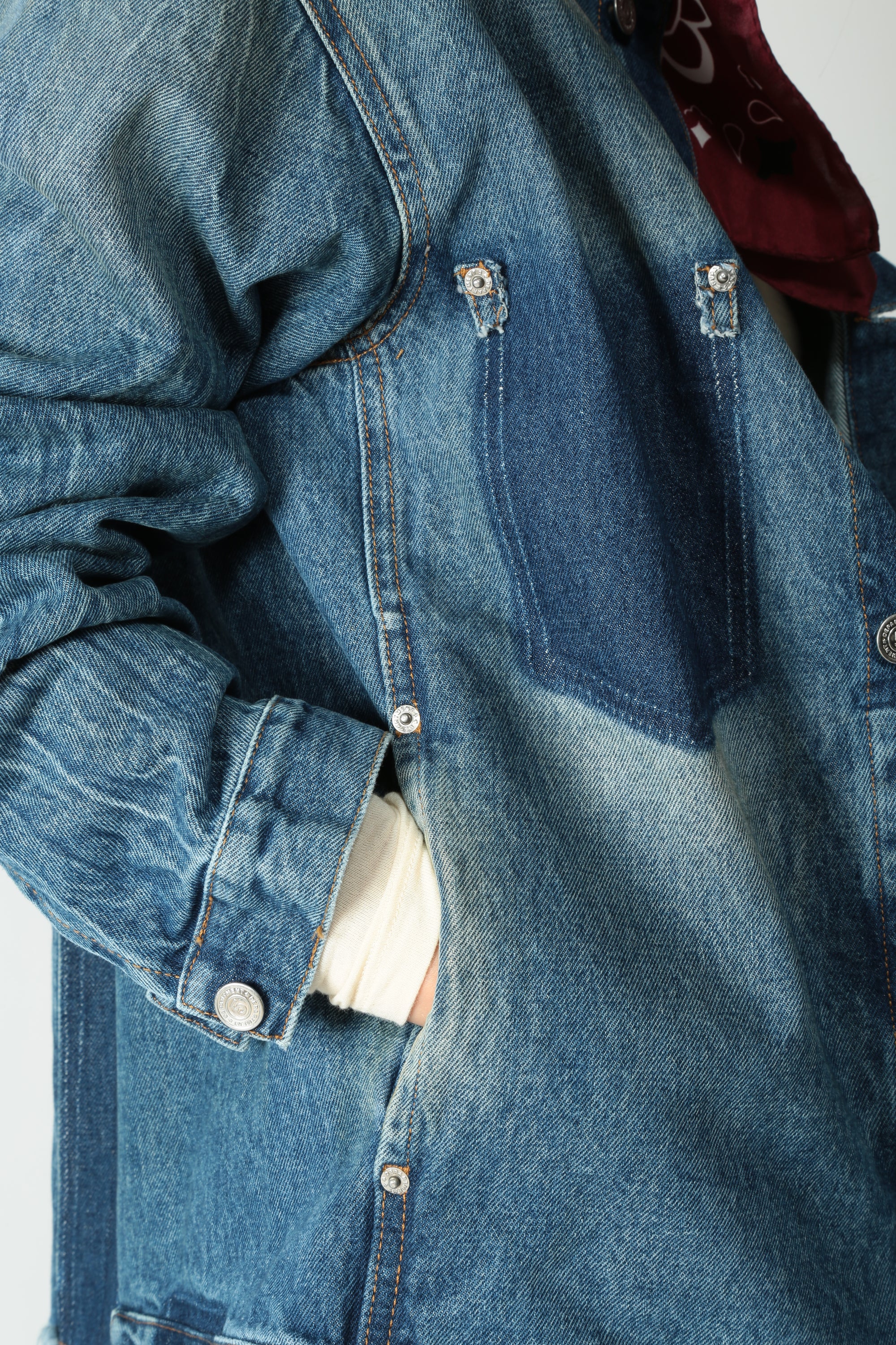 Department 5 Giubbotto in denim Stay DC52751D2TF0322212 - Gulie Atelier
