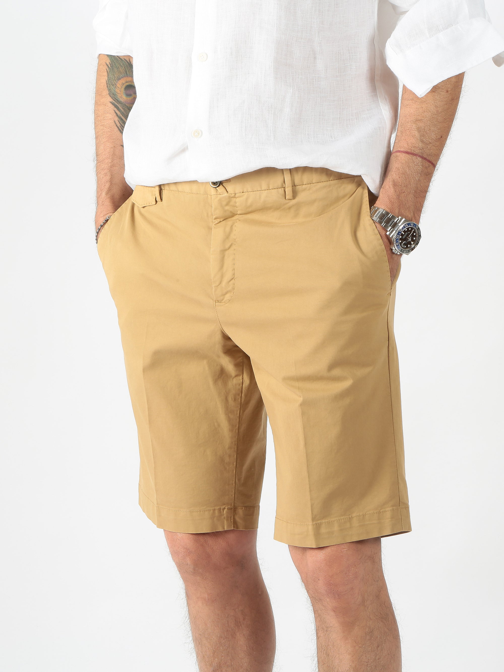 PT Torino Bermuda in cotone BTKCZ00CL1 - Gulie Atelier