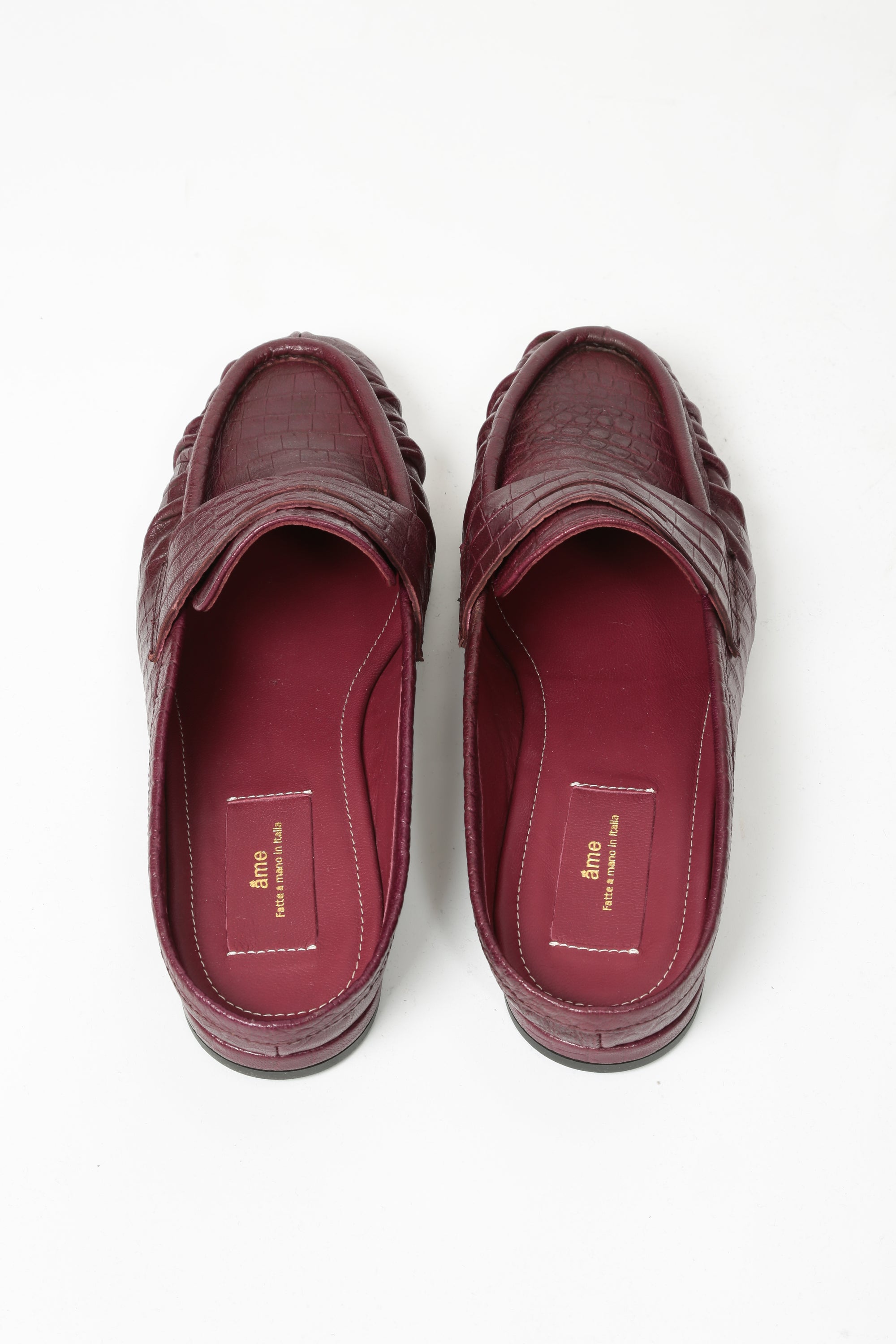 Ame Mules stampa cocco El Paso - Gulie Atelier