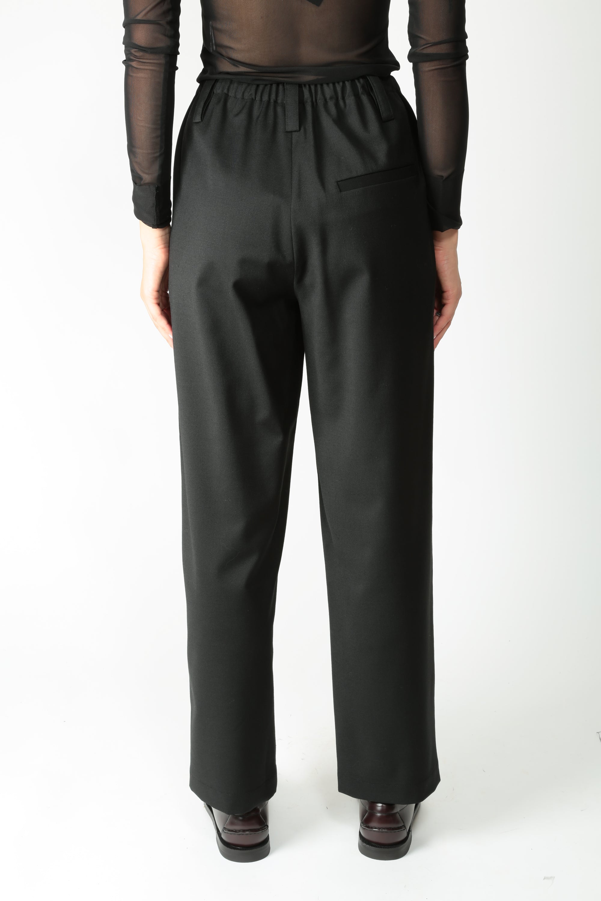 Tela Pantalone in lana tecnica Mole - Gulie Atelier