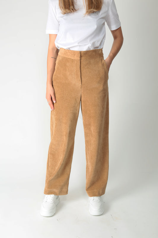 MaxMara MM Pantalone in velluto a coste Gocce