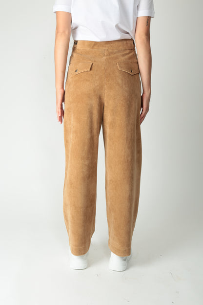 MaxMara MM Pantalone in velluto a coste Gocce