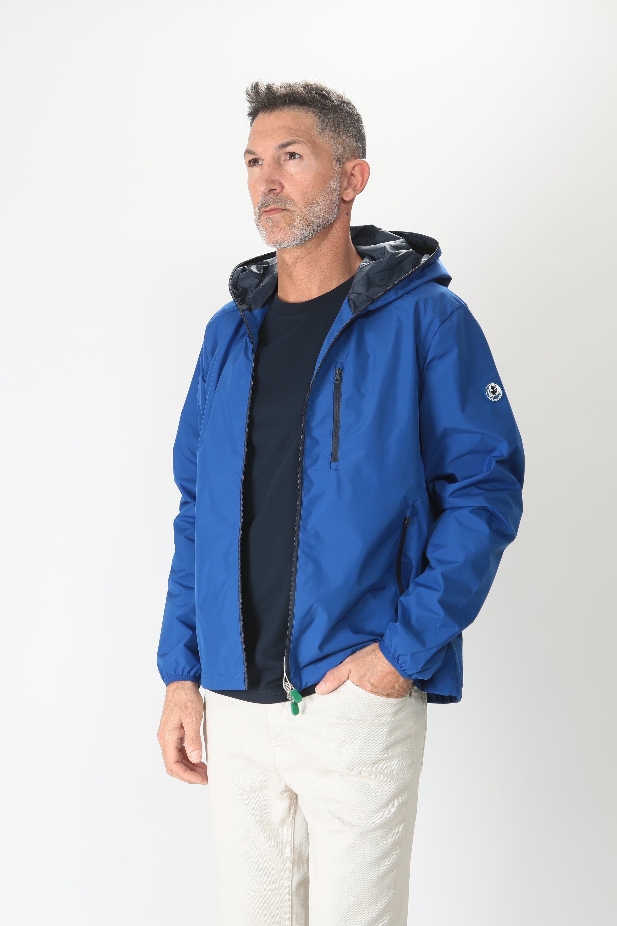 Save the duck Giacca impermeabile con cappuccio David Wind18 D37320M - Gulie Atelier
