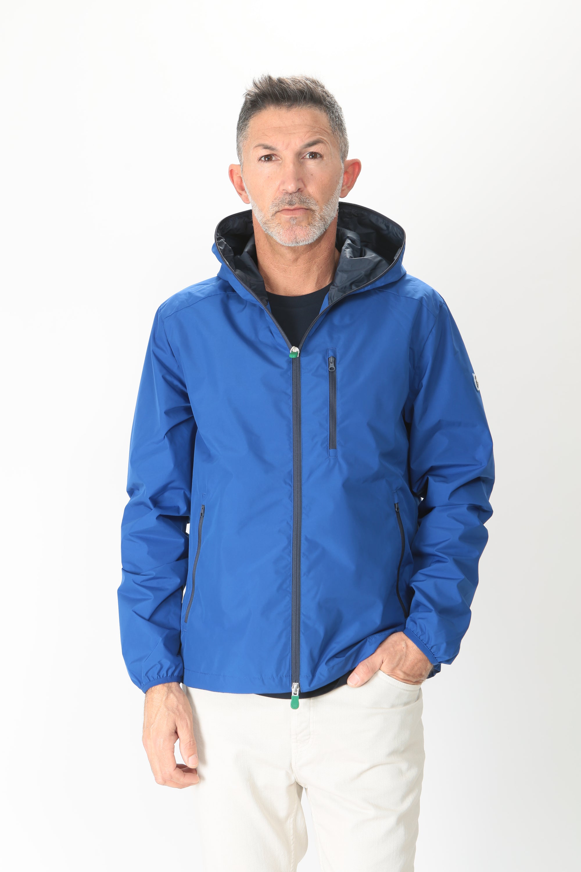 Save the duck Giacca impermeabile con cappuccio David Wind18 D37320M - Gulie Atelier