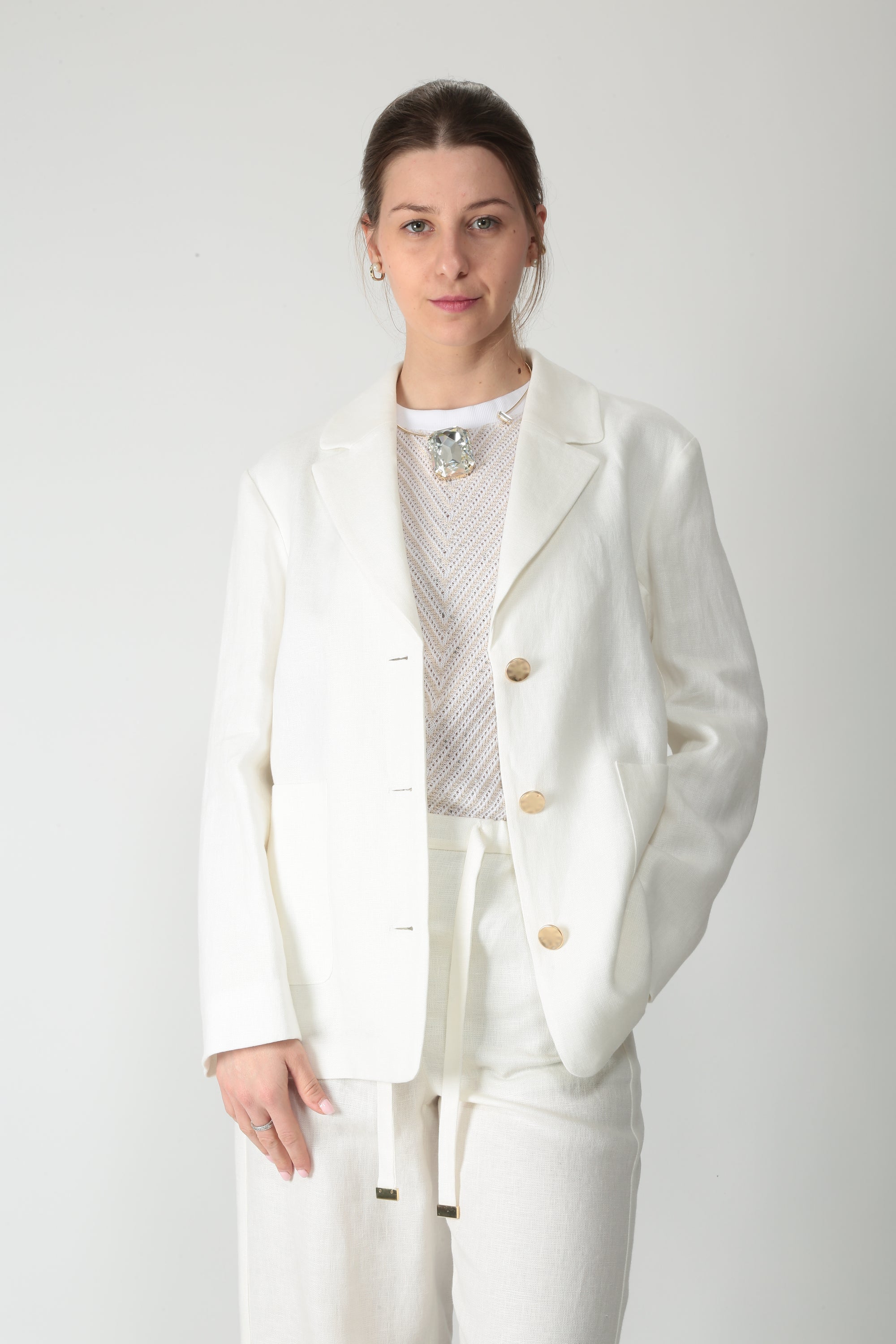 'S MaxMara Giacca in lino SMMCarlotta - Gulie Atelier