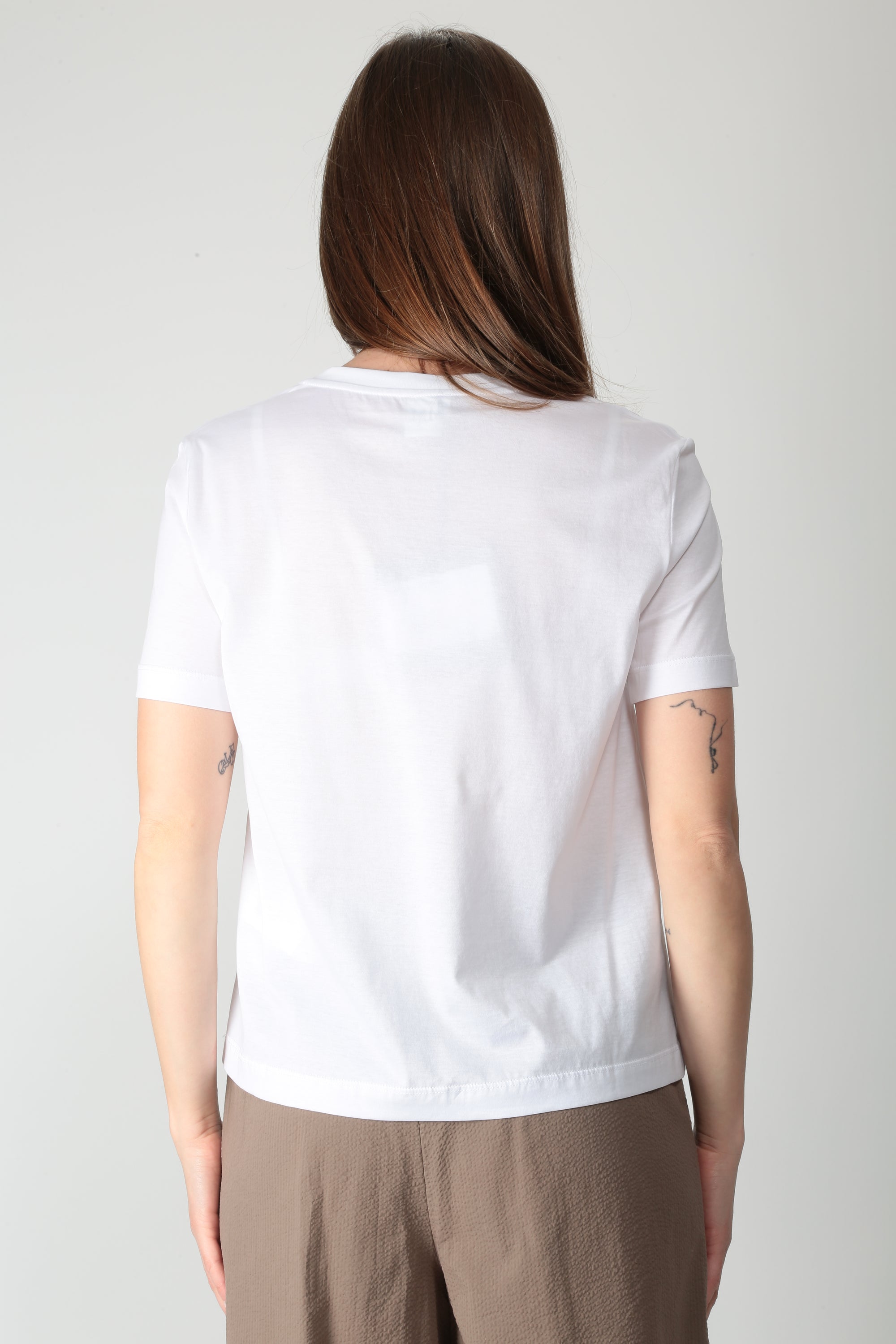 MaxMara MM T-shirt con ricamo MMLLicenza - Gulie Atelier