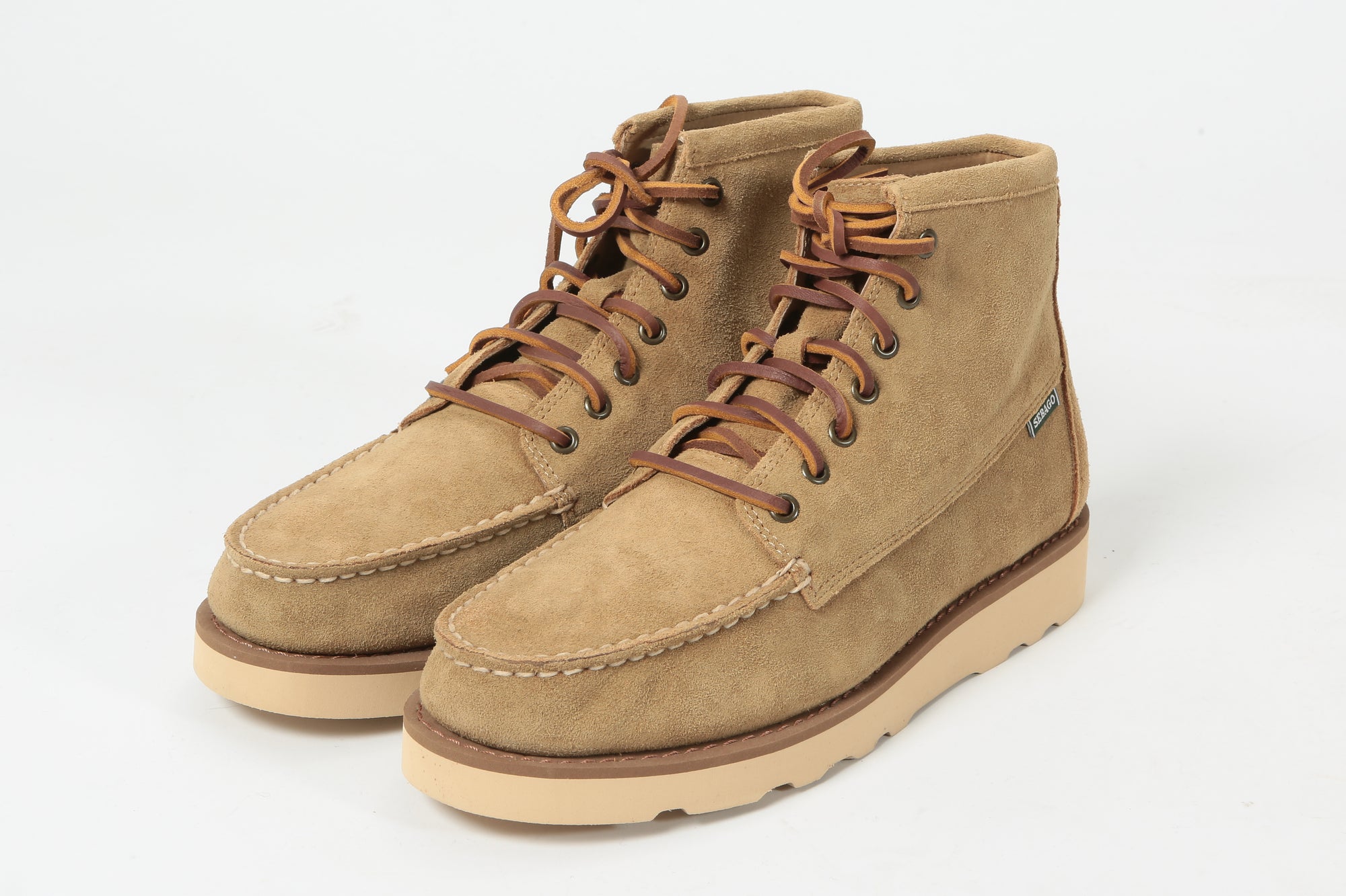 Sebago Scarponcino Campsides tana mid olied suede 76111SW - Gulie Atelier