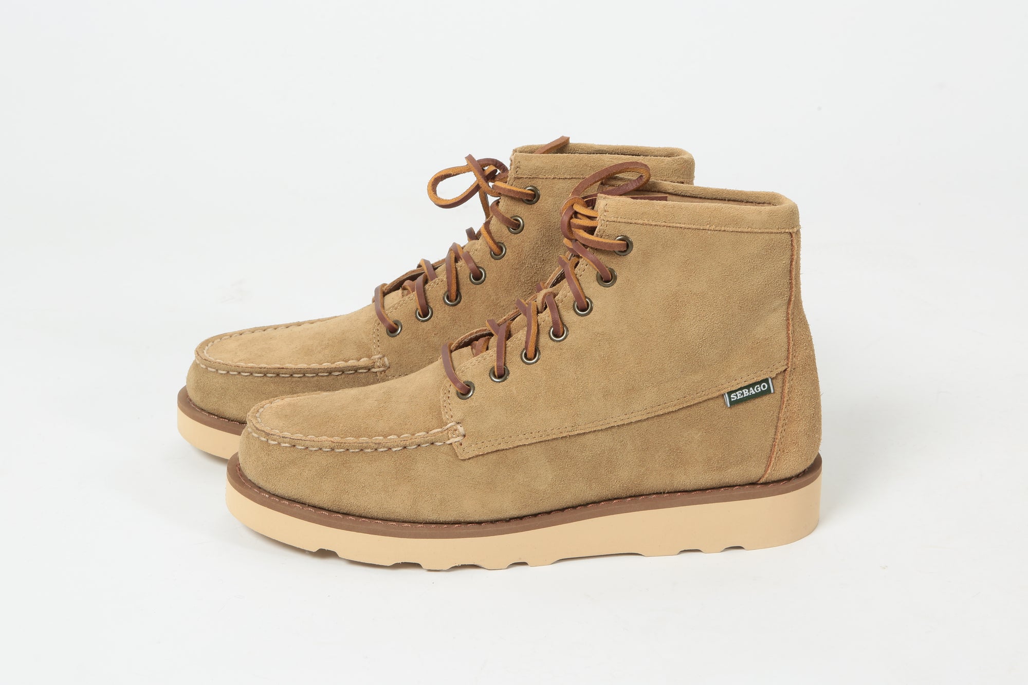 Sebago Scarponcino Campsides tana mid olied suede 76111SW - Gulie Atelier