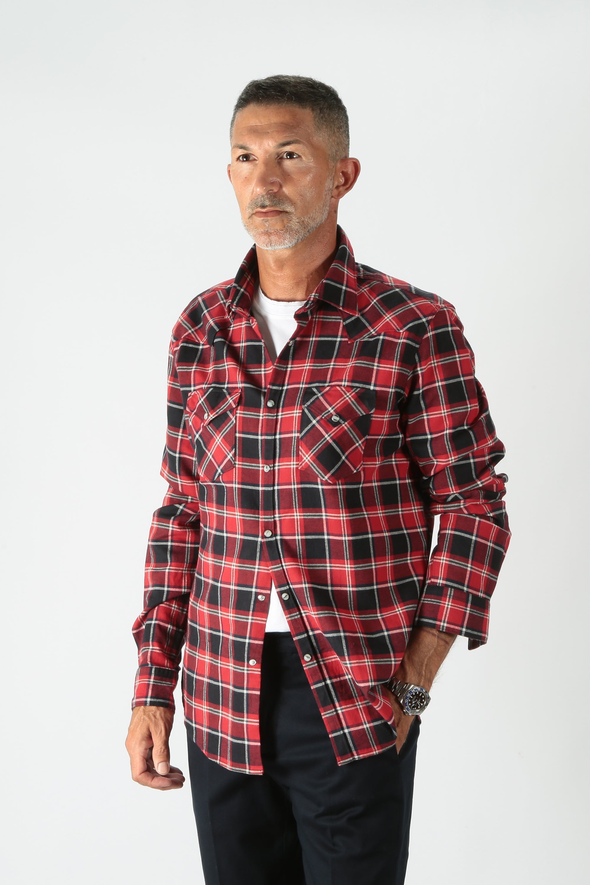 Ognunolasua Camicia texana in cotone 12311 - Gulie Atelier