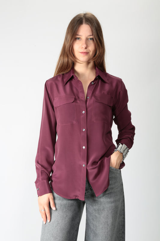 https://www.gulieshop.it › products › camicetta-snob-camicia-in-seta-con-taschini-31421-579