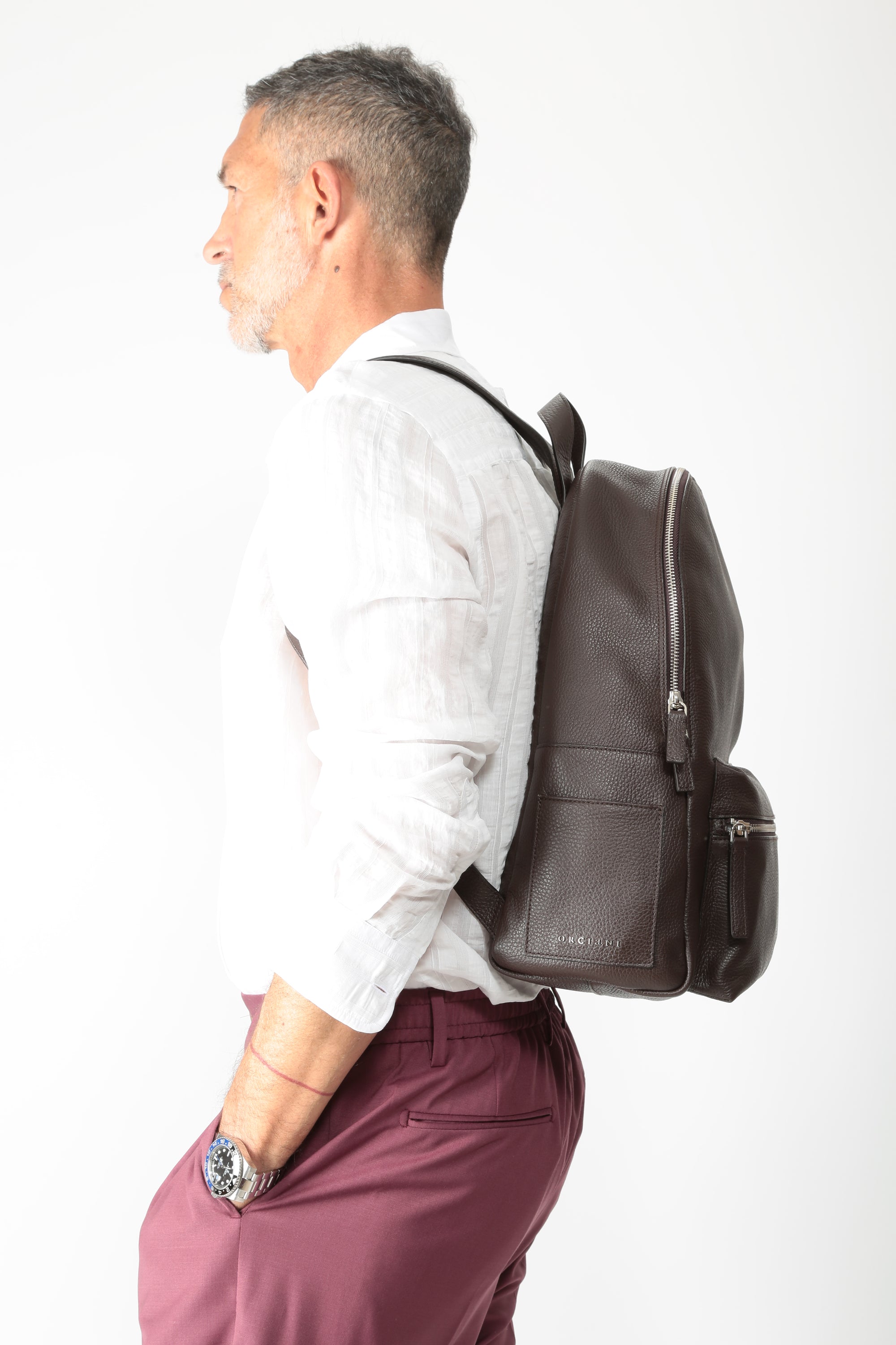Orciani zaino in pelle Laio P00711 - Gulie Atelier