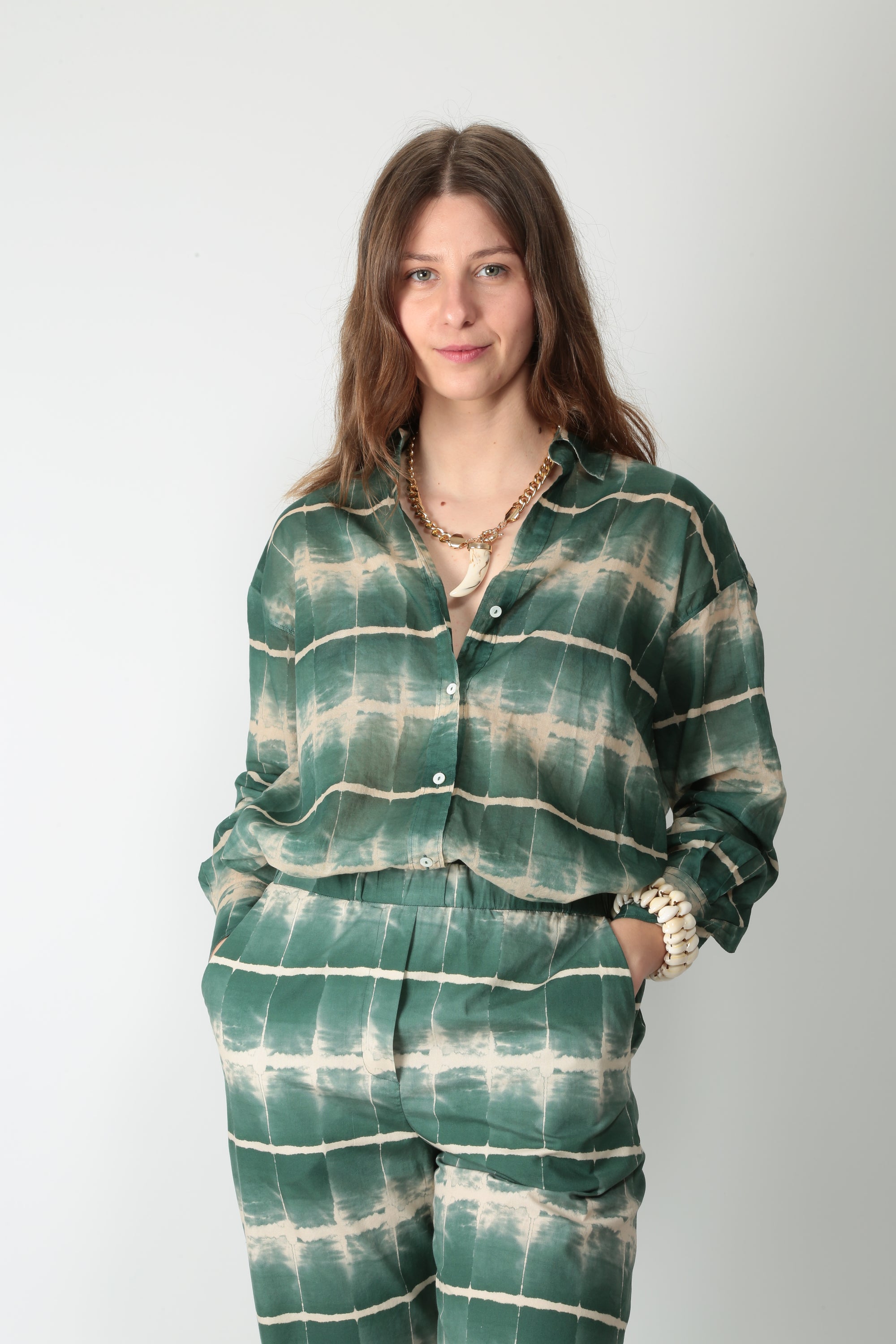 Diega Camicia tie dye Cirilla 11263 - Gulie Atelier