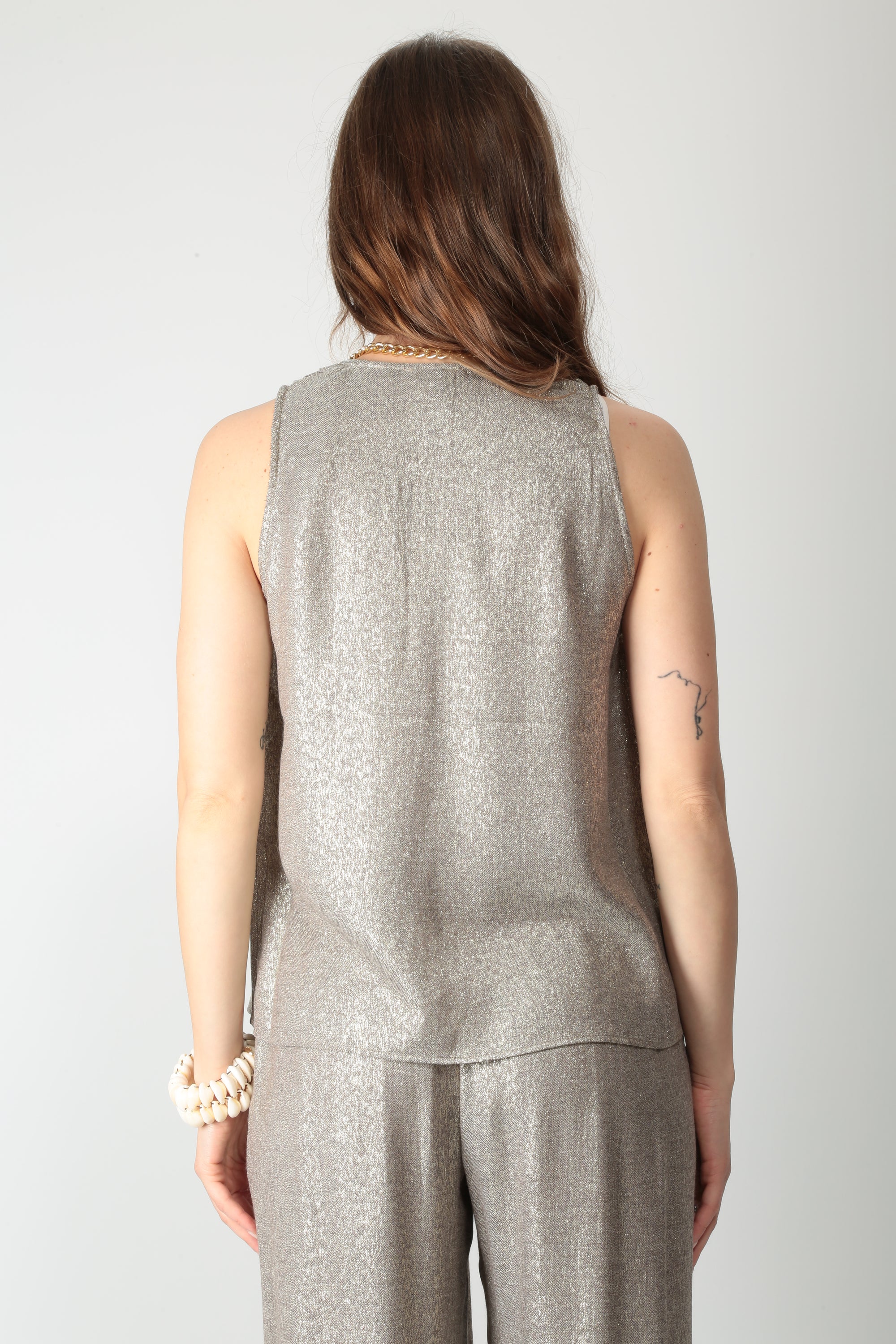 Diega Top in lurex Taoda 11138 - Gulie Atelier