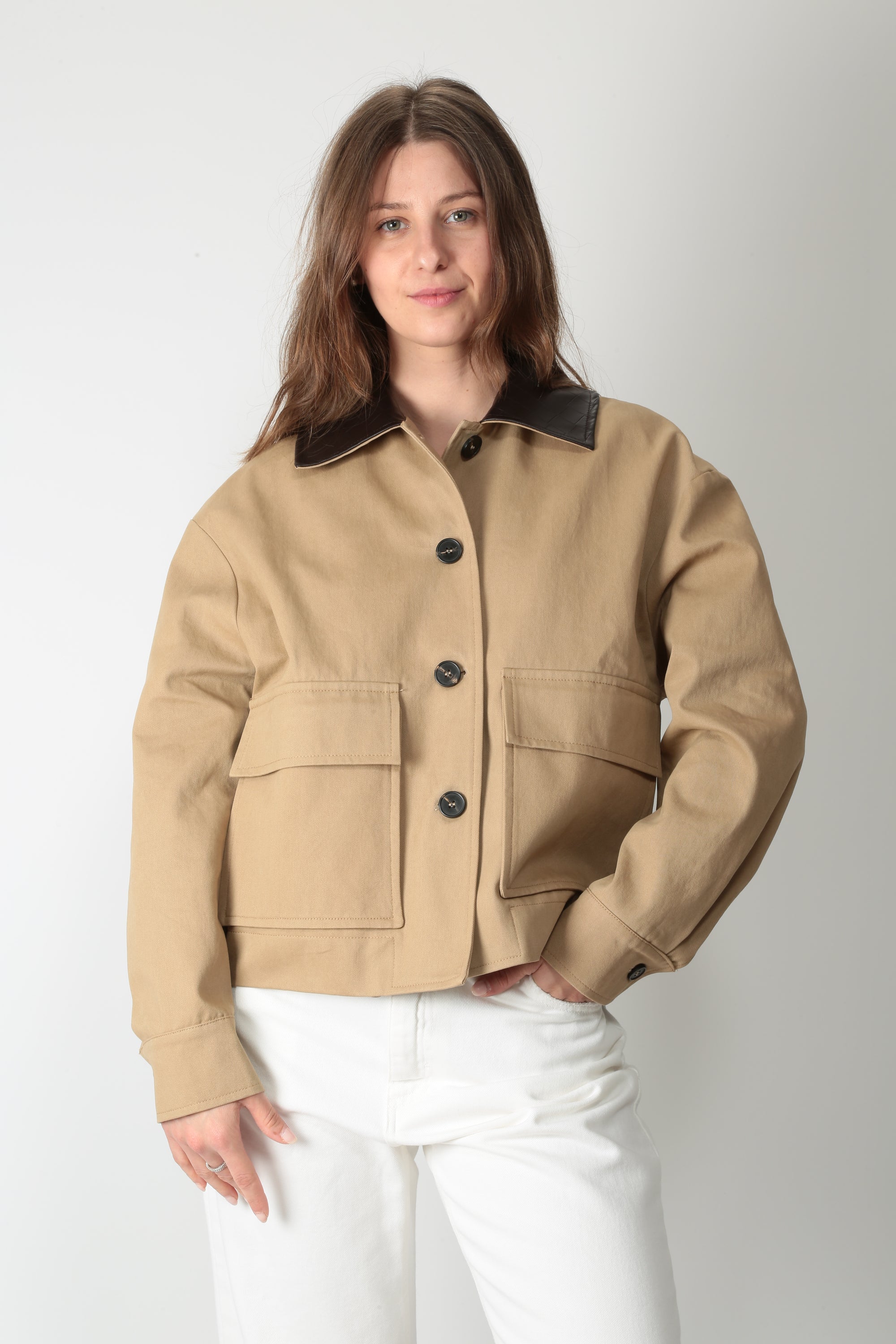 Tensione In Giacca in cotone 26B4136 - Gulie Atelier