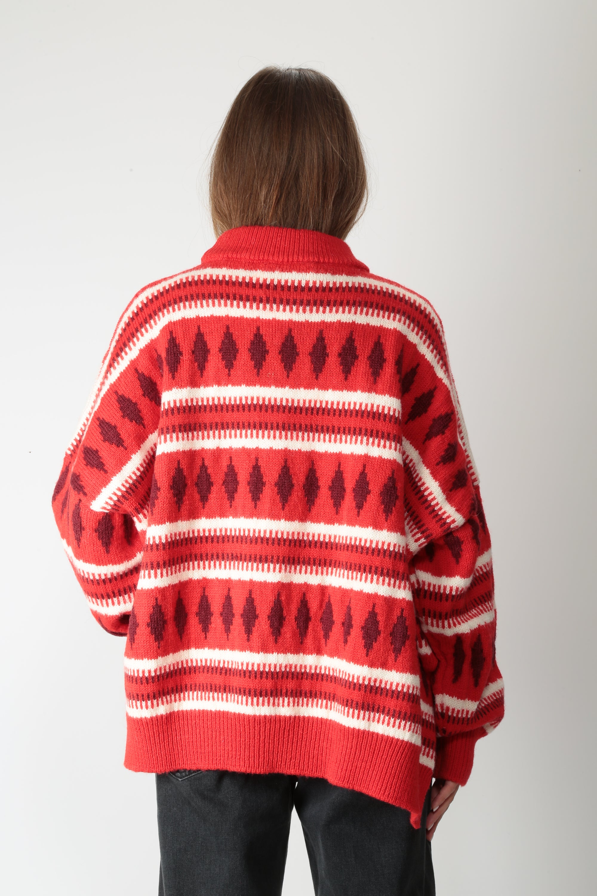 Jei- O Maglia oversize in lana 4520 - Gulie Atelier