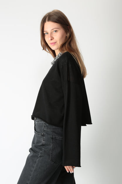 Jei-O Maglia cropped 4512