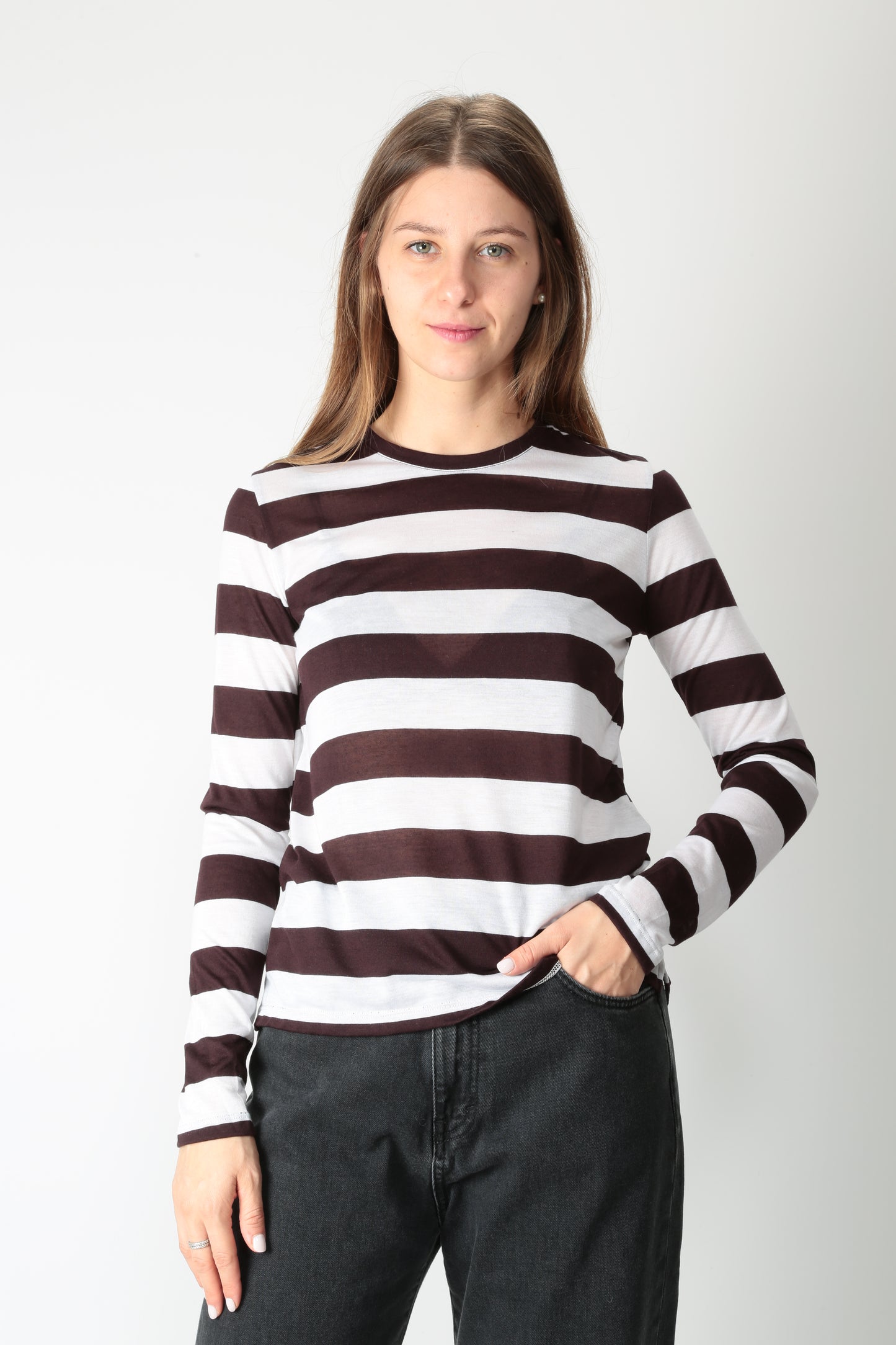 Majestic T-shirt maniche lunghe M478-FTS509