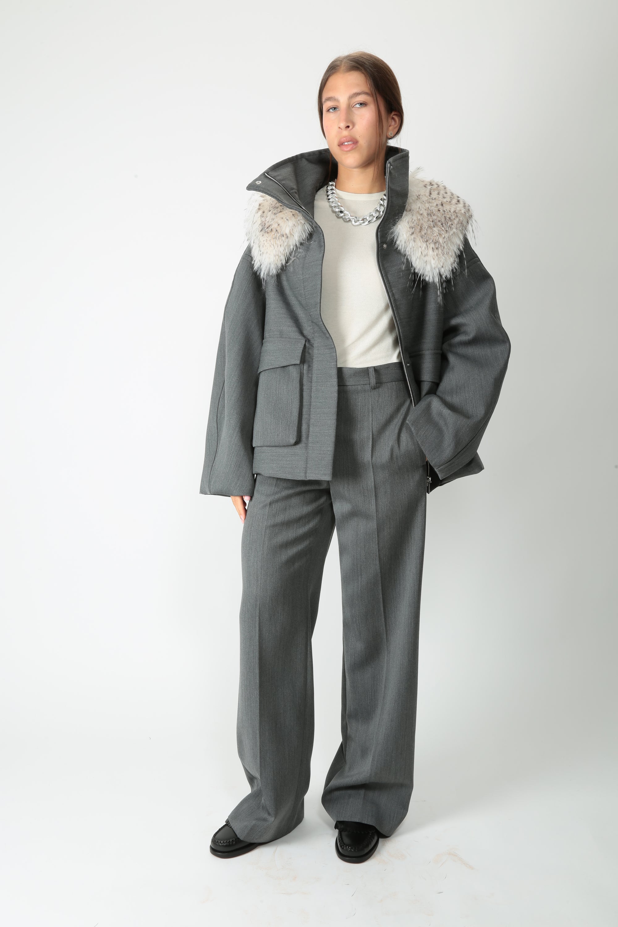 Tela Pantalone con zip Blink