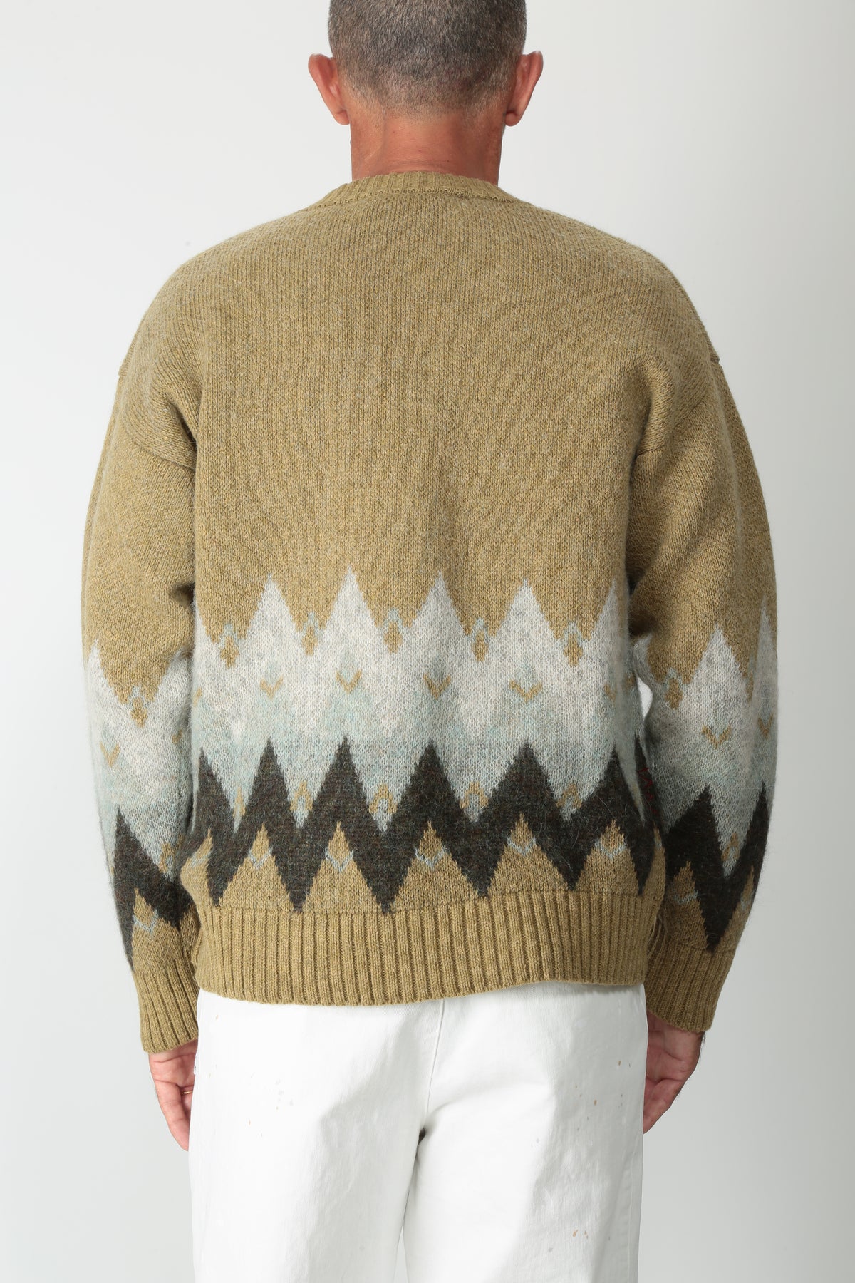 Amaranto Cardigan a rombi B9AC0019