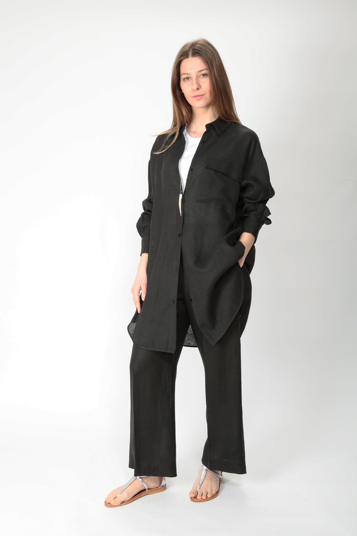 1978 Pantalone in lino Arianna