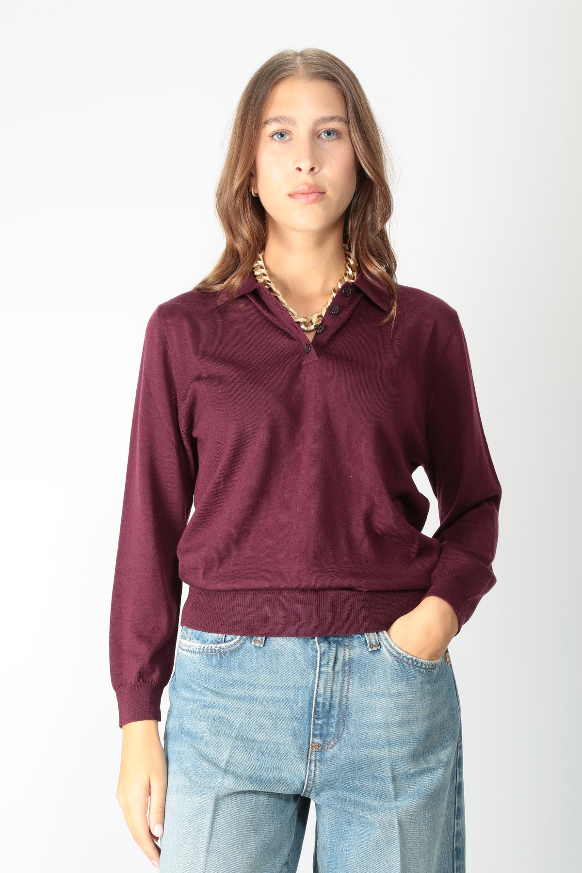 Solotre Maglia a polo M3AC0047 - Gulie Atelier