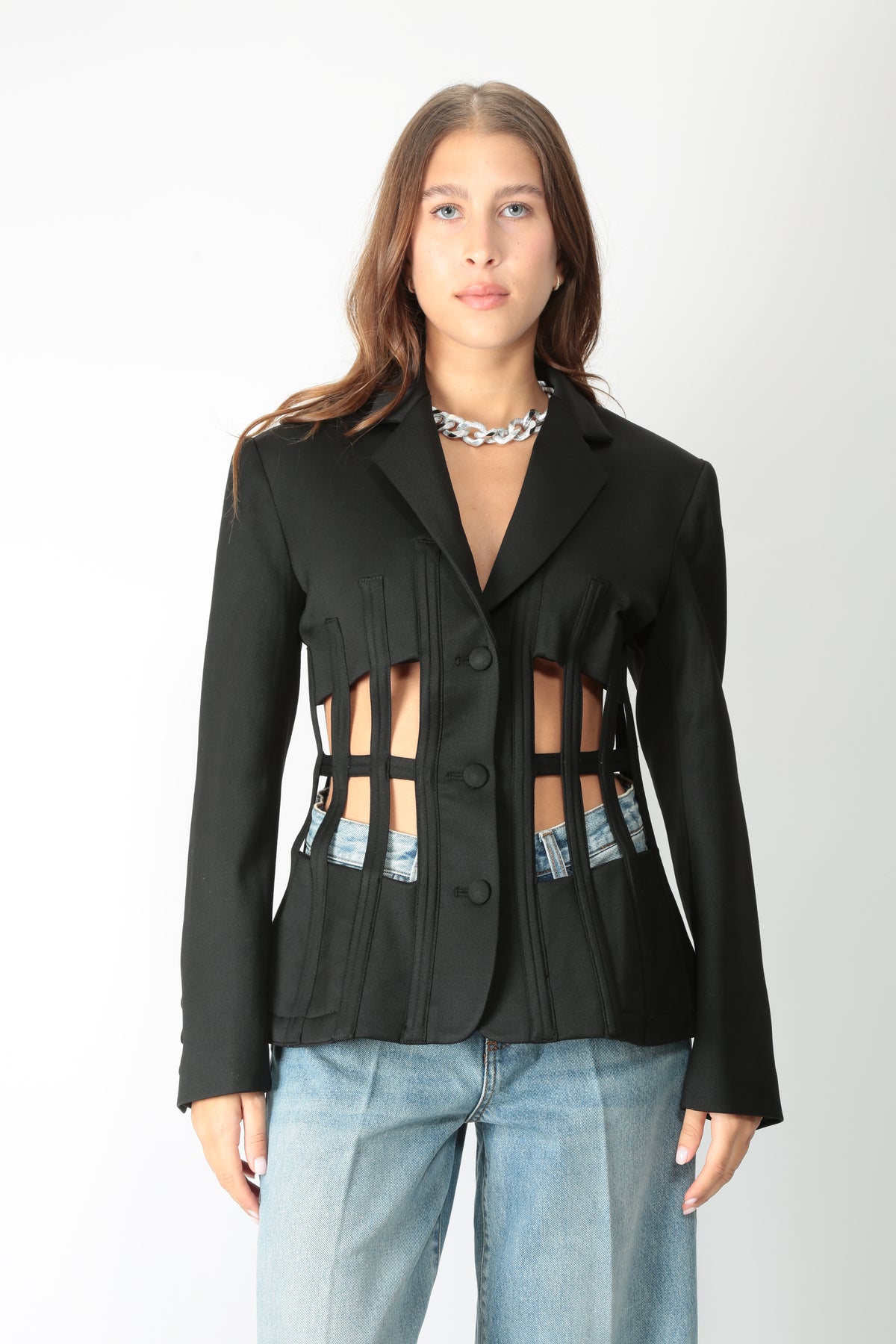 MeiMeij Giacca bustier M6FL04