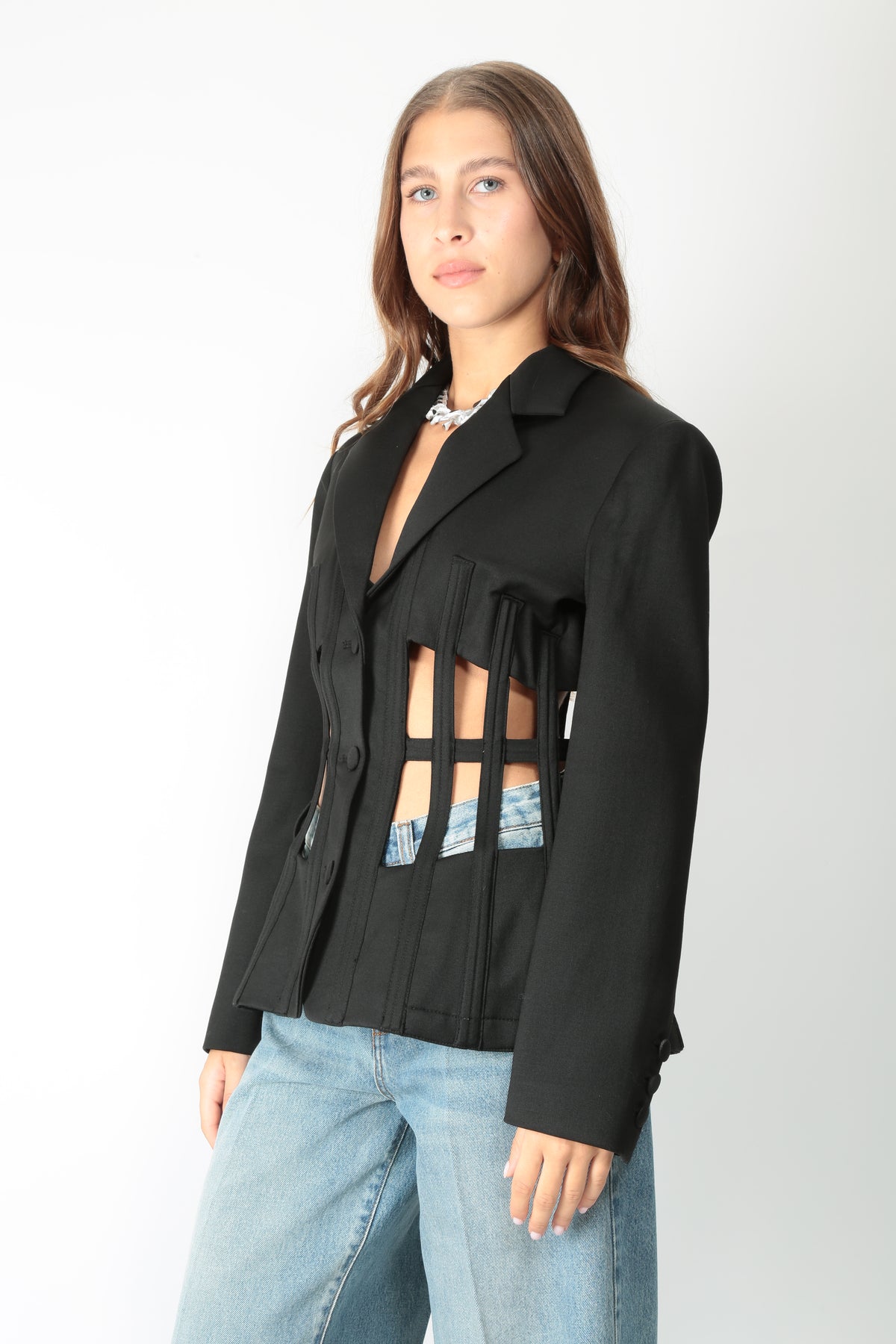 MeiMeij Giacca bustier M6FL04