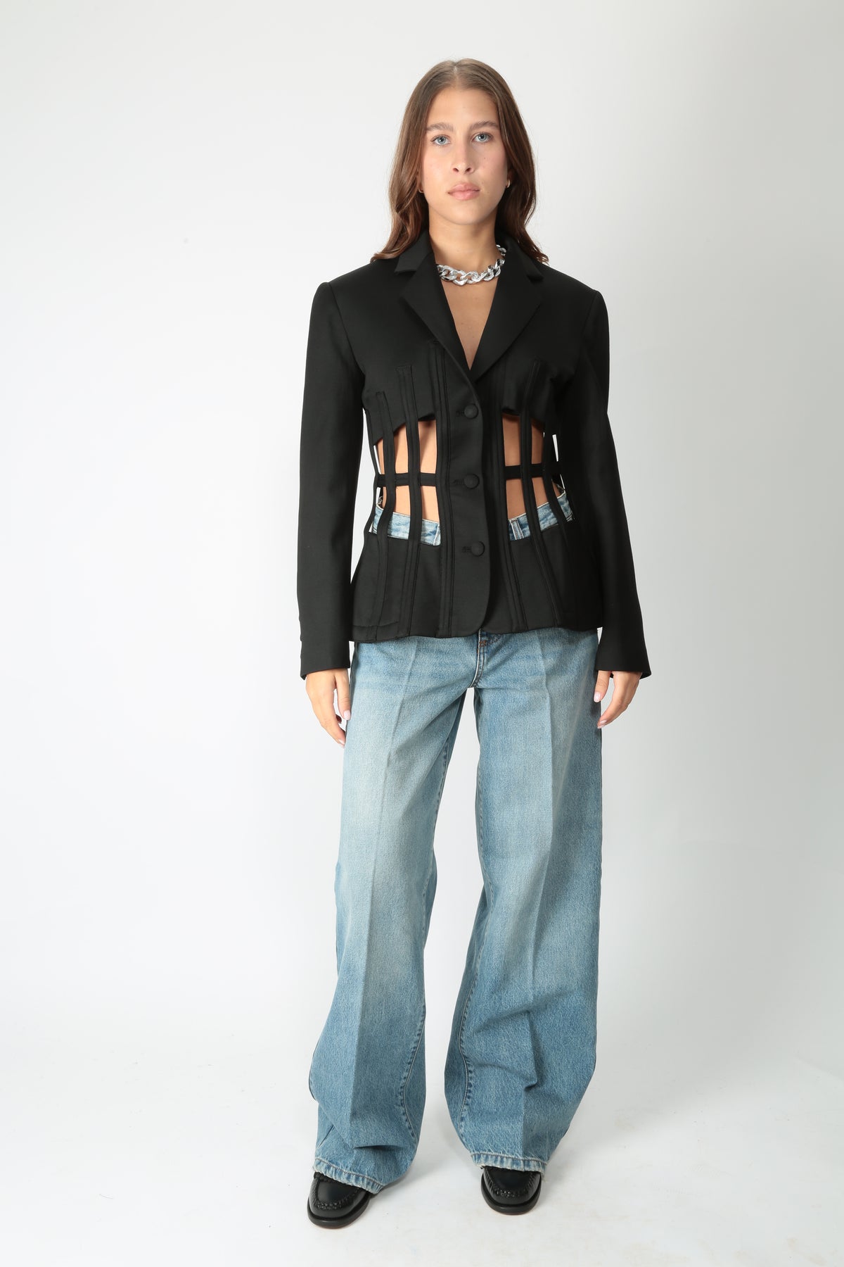 MeiMeij Giacca bustier M6FL04